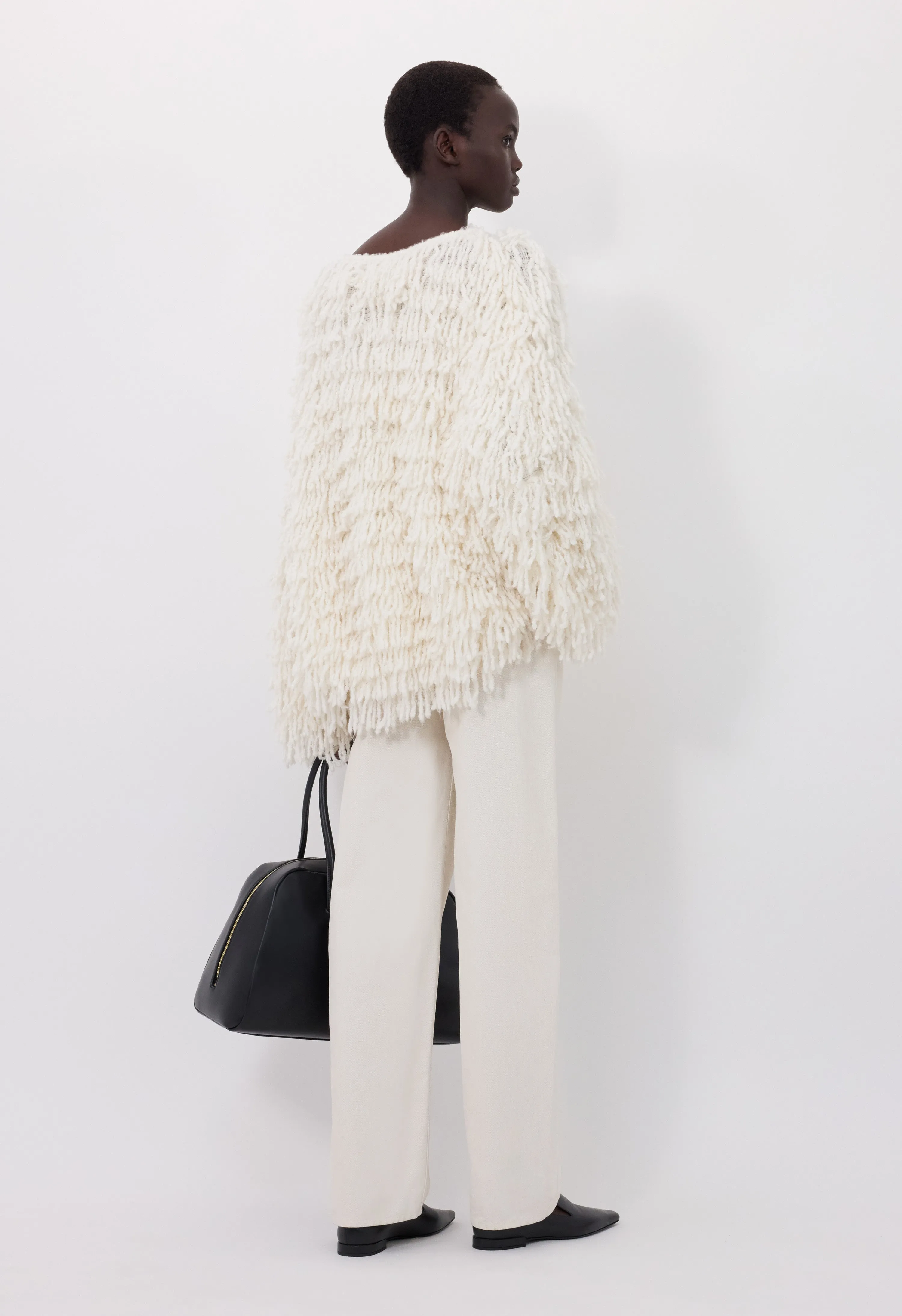 GABIN Alpaca fringes sweater sold by Loulou De Saison product image thumbnail 5