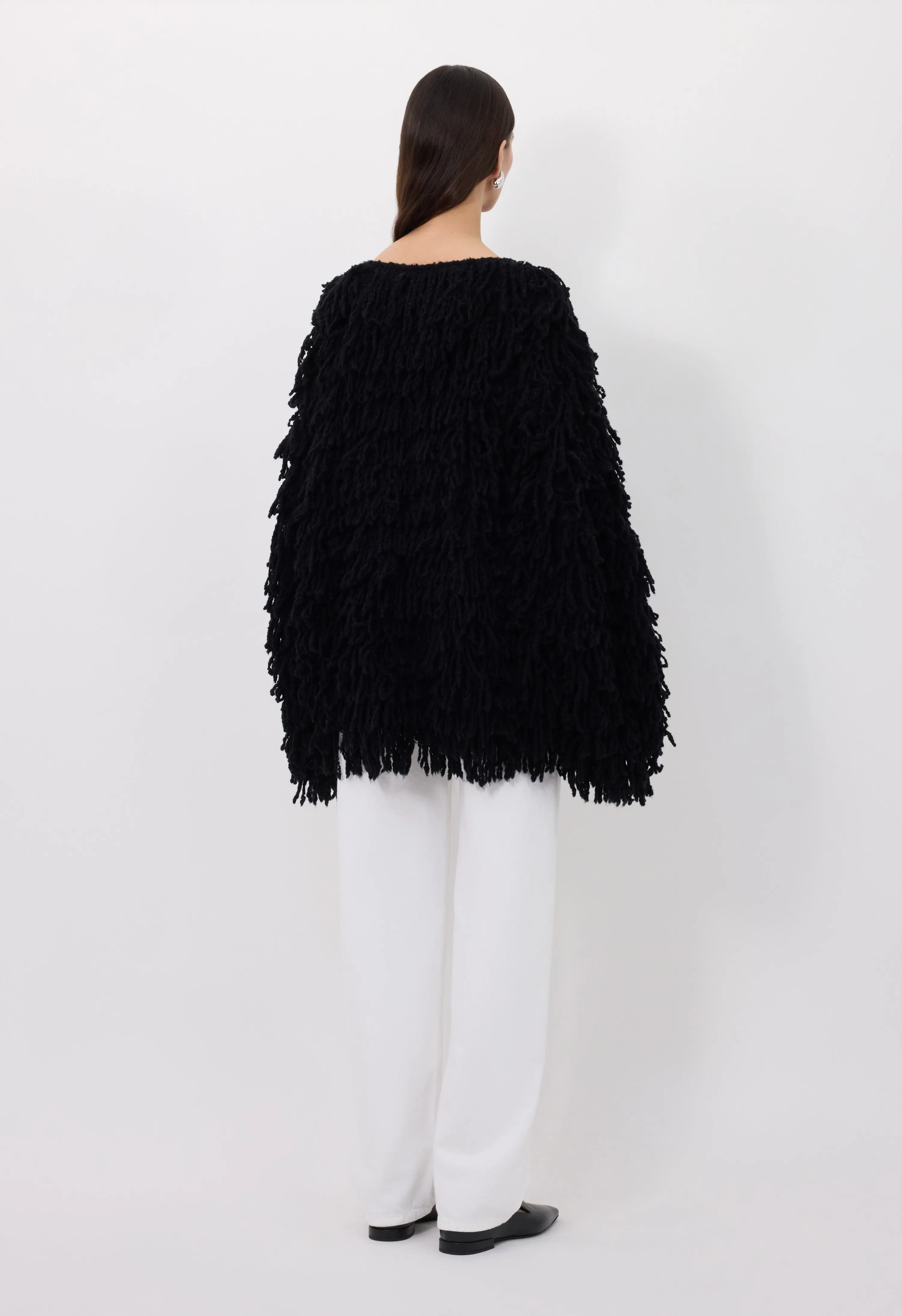 GABIN Alpaca fringes sweater sold by Loulou De Saison product image thumbnail 5