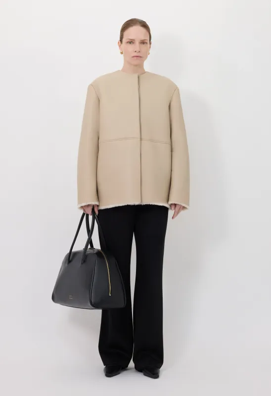 FARGO Short shearling coat made by Loulou De Saison