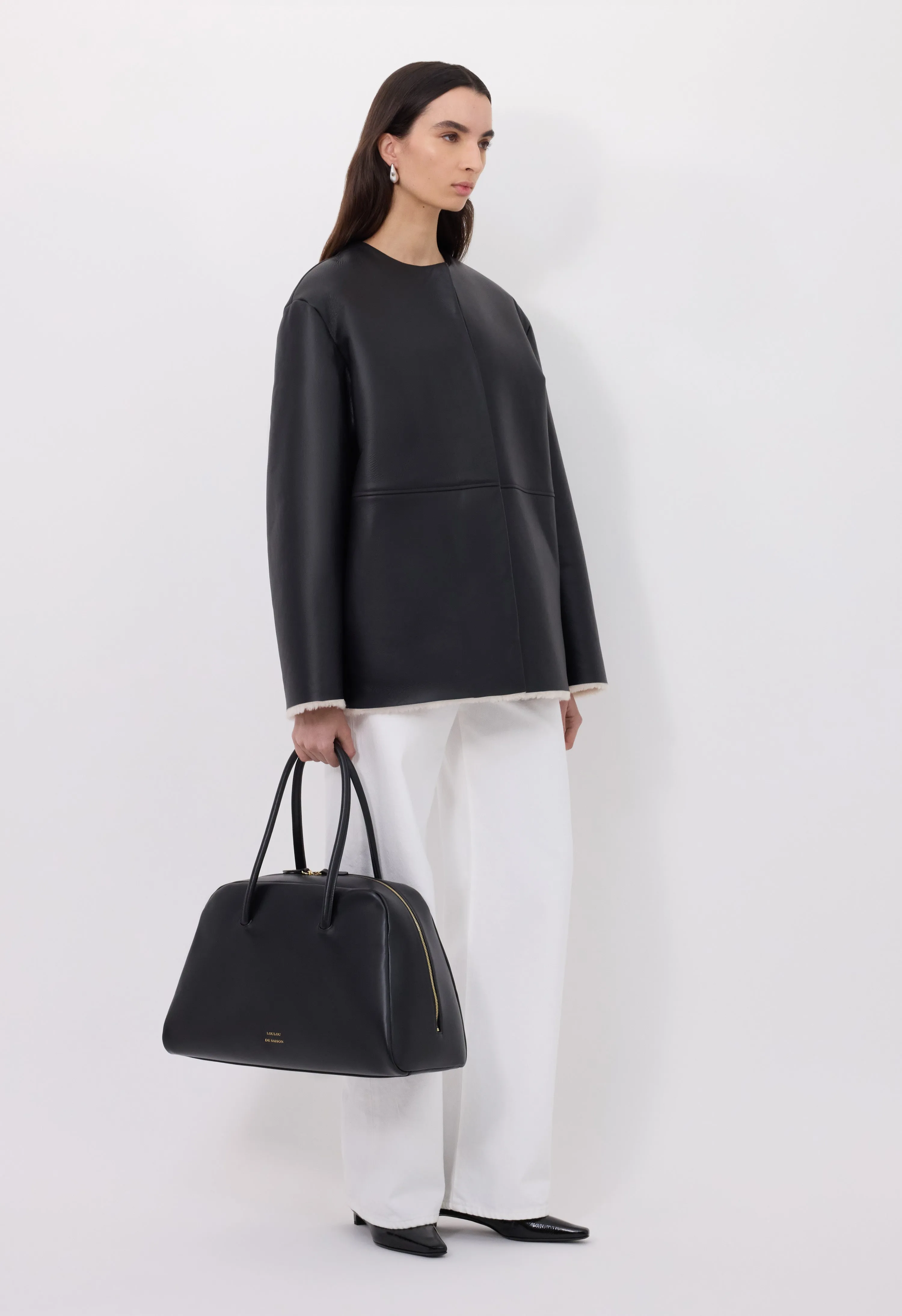 FARGO Short shearling coat sold by Loulou De Saison product image thumbnail 3