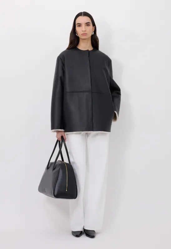 FARGO Short shearling coat made by Loulou De Saison