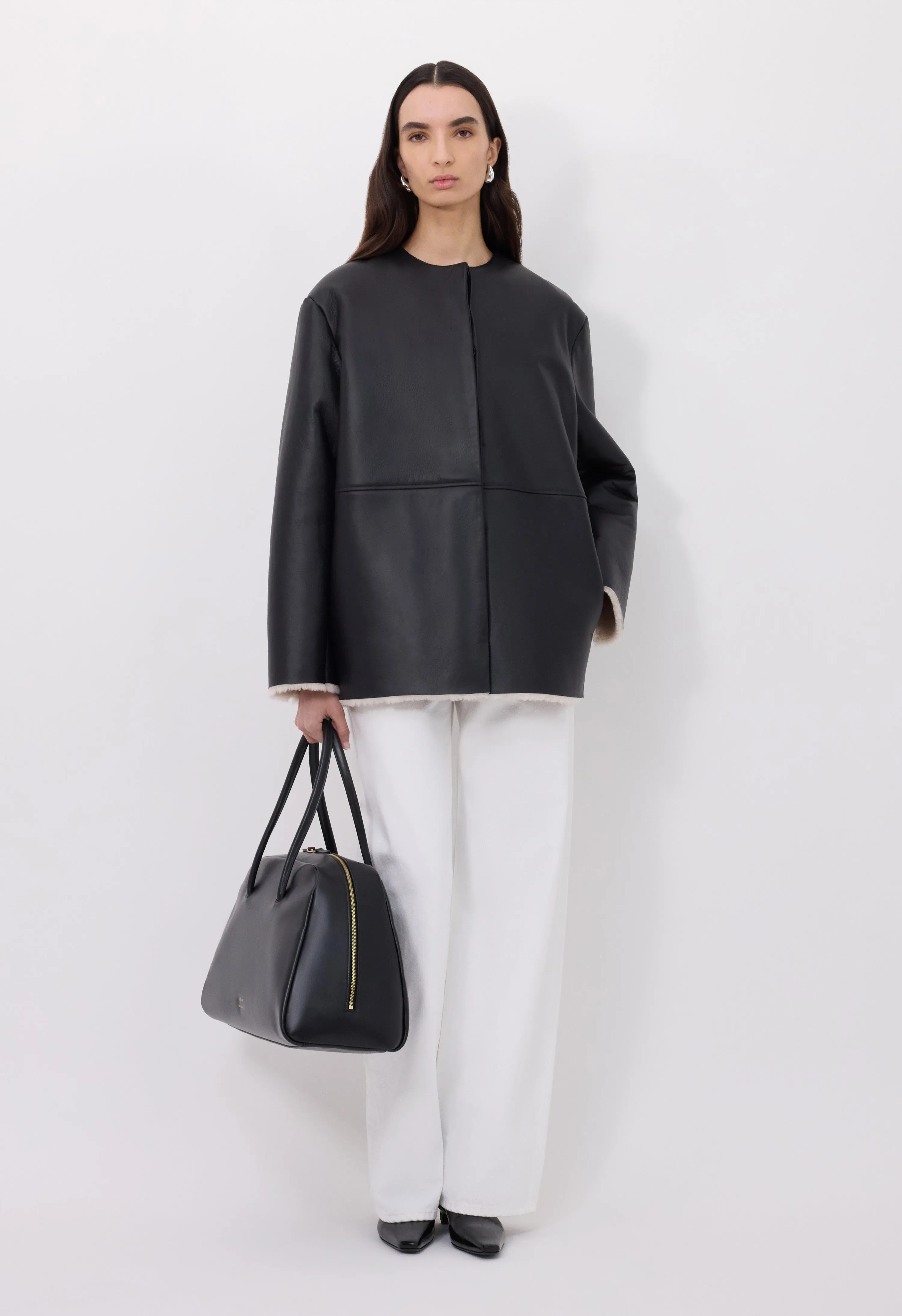 FARGO Short shearling coat sold by Loulou De Saison