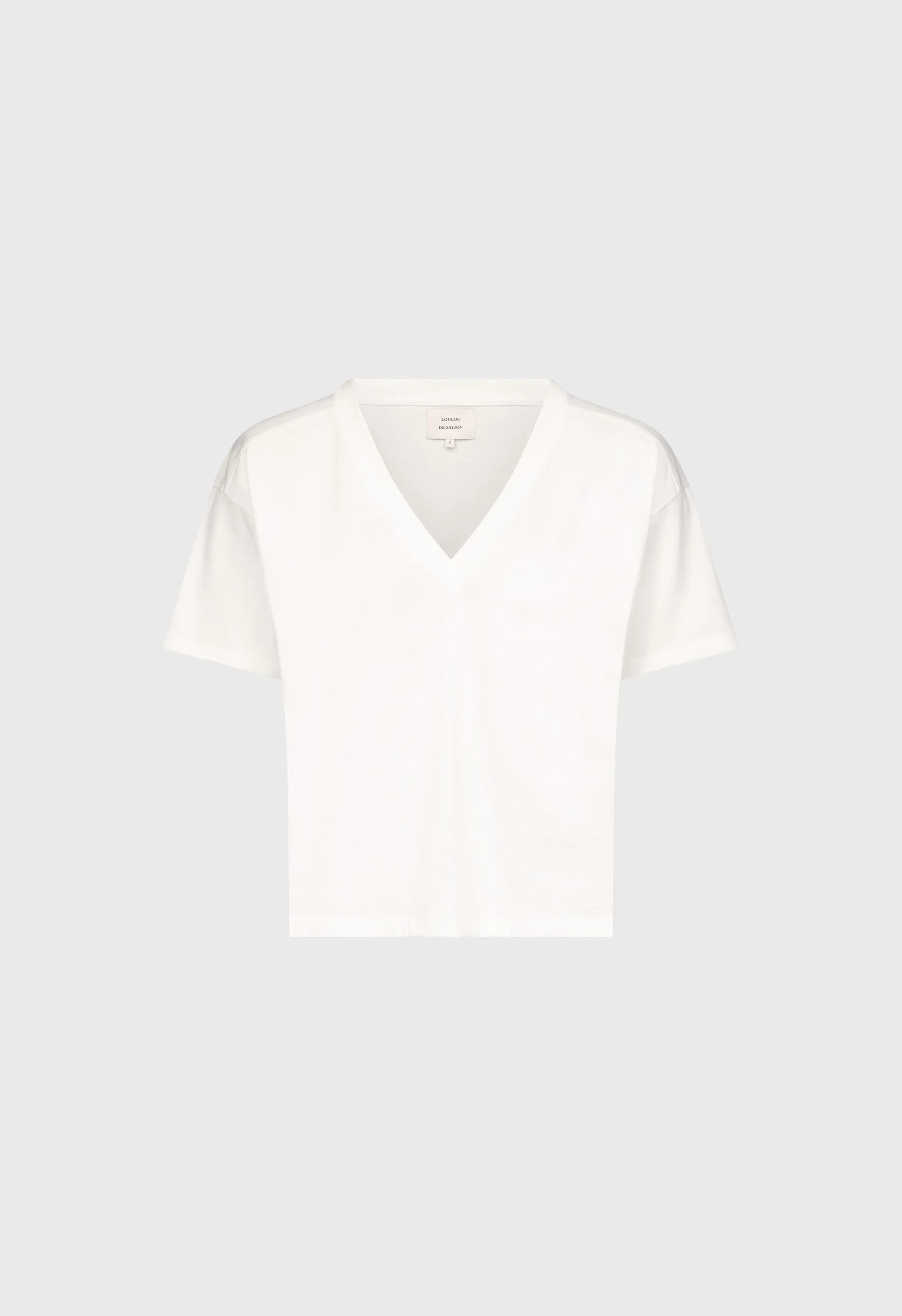 FAAA LDS V neck T-shirt sold by Loulou De Saison product image thumbnail 2