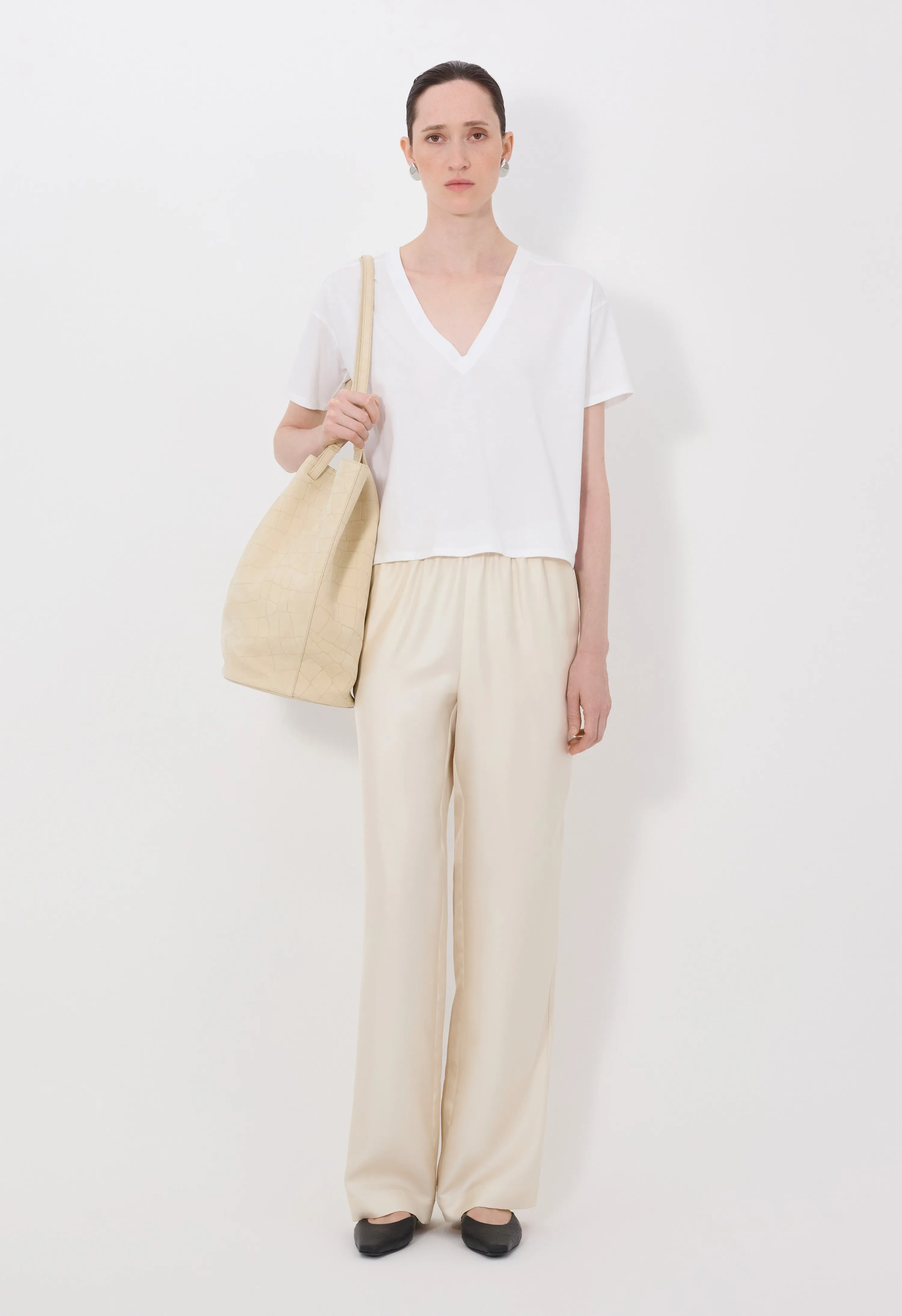 FAAA LDS V neck T-shirt sold by Loulou De Saison