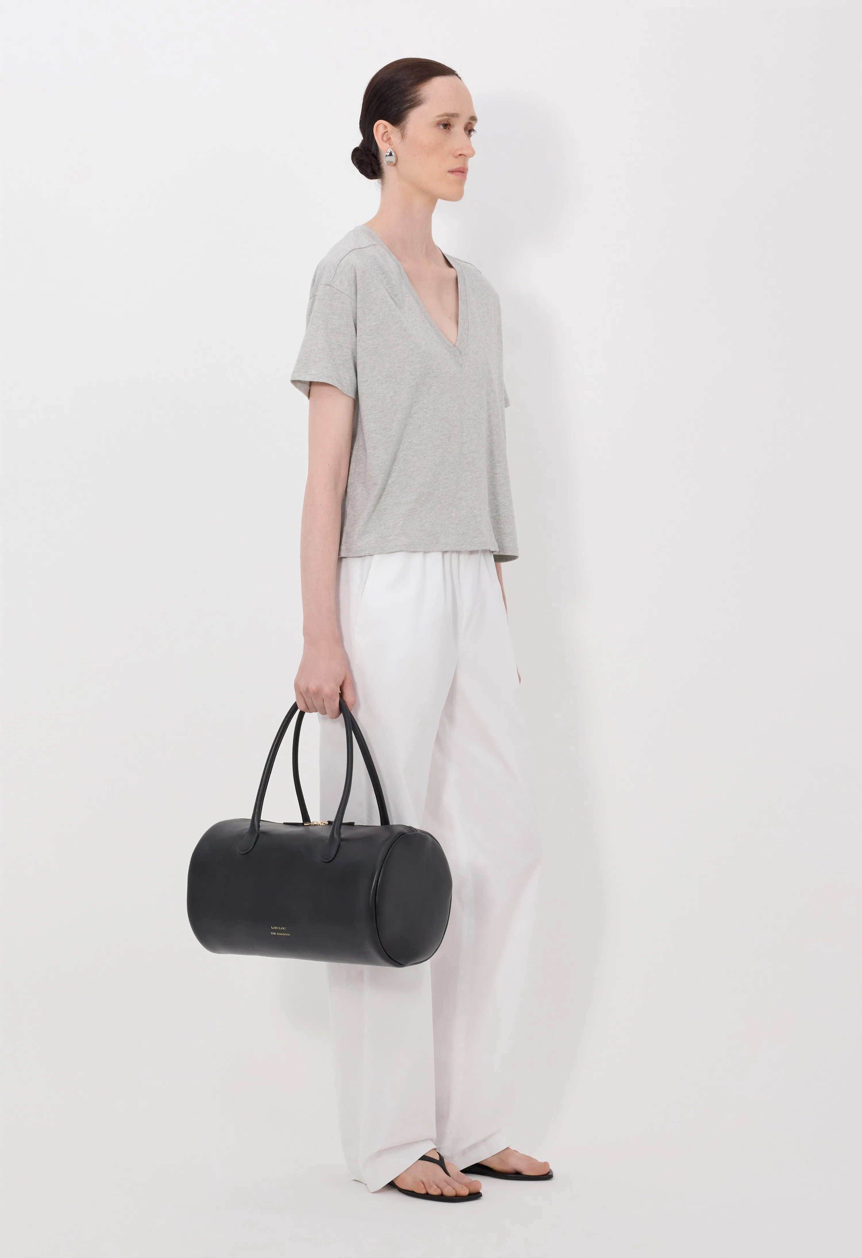 FAAA LDS V neck T-shirt sold by Loulou De Saison product image thumbnail 3