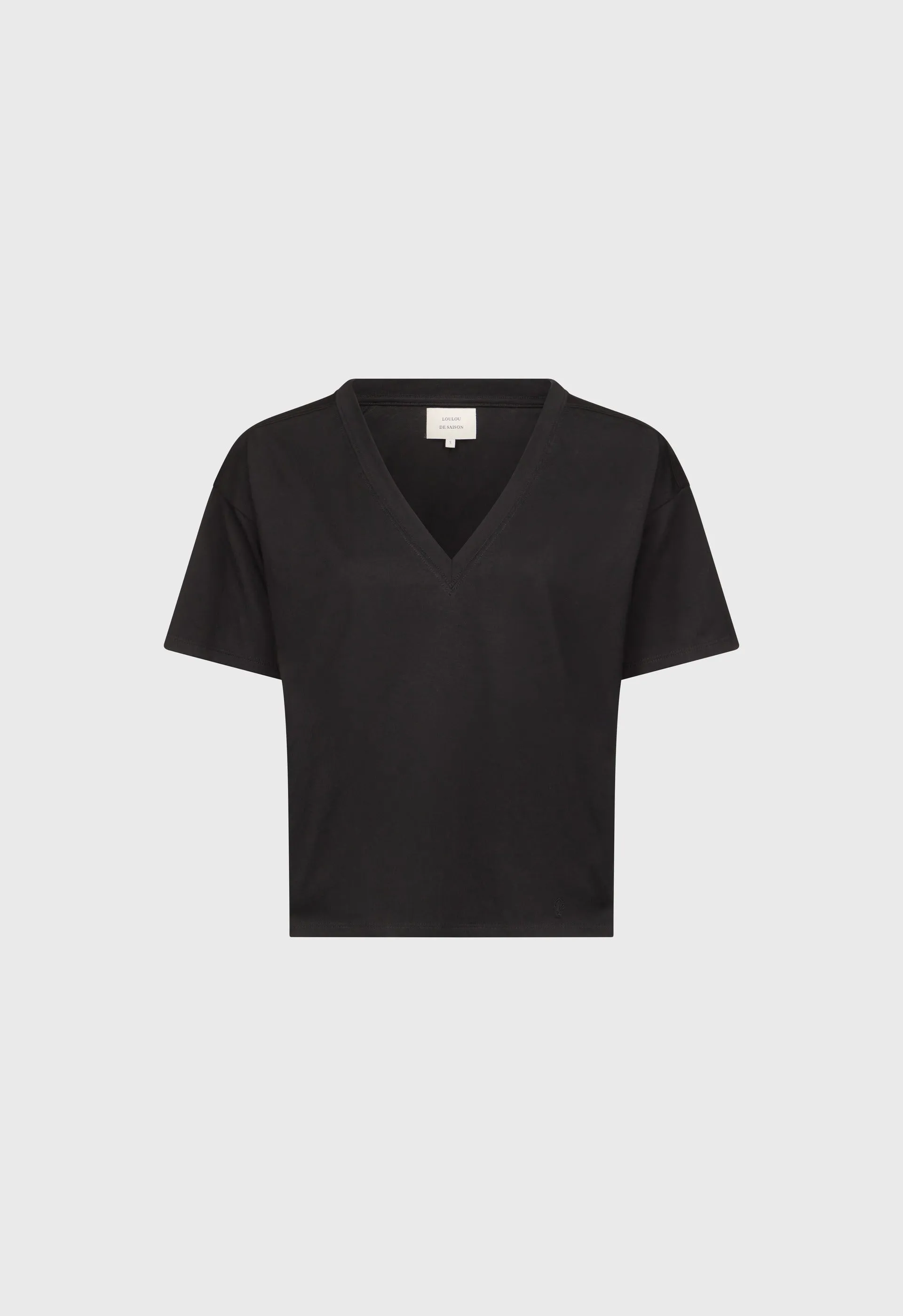 FAAA LDS V neck T-shirt sold by Loulou De Saison product image thumbnail 2