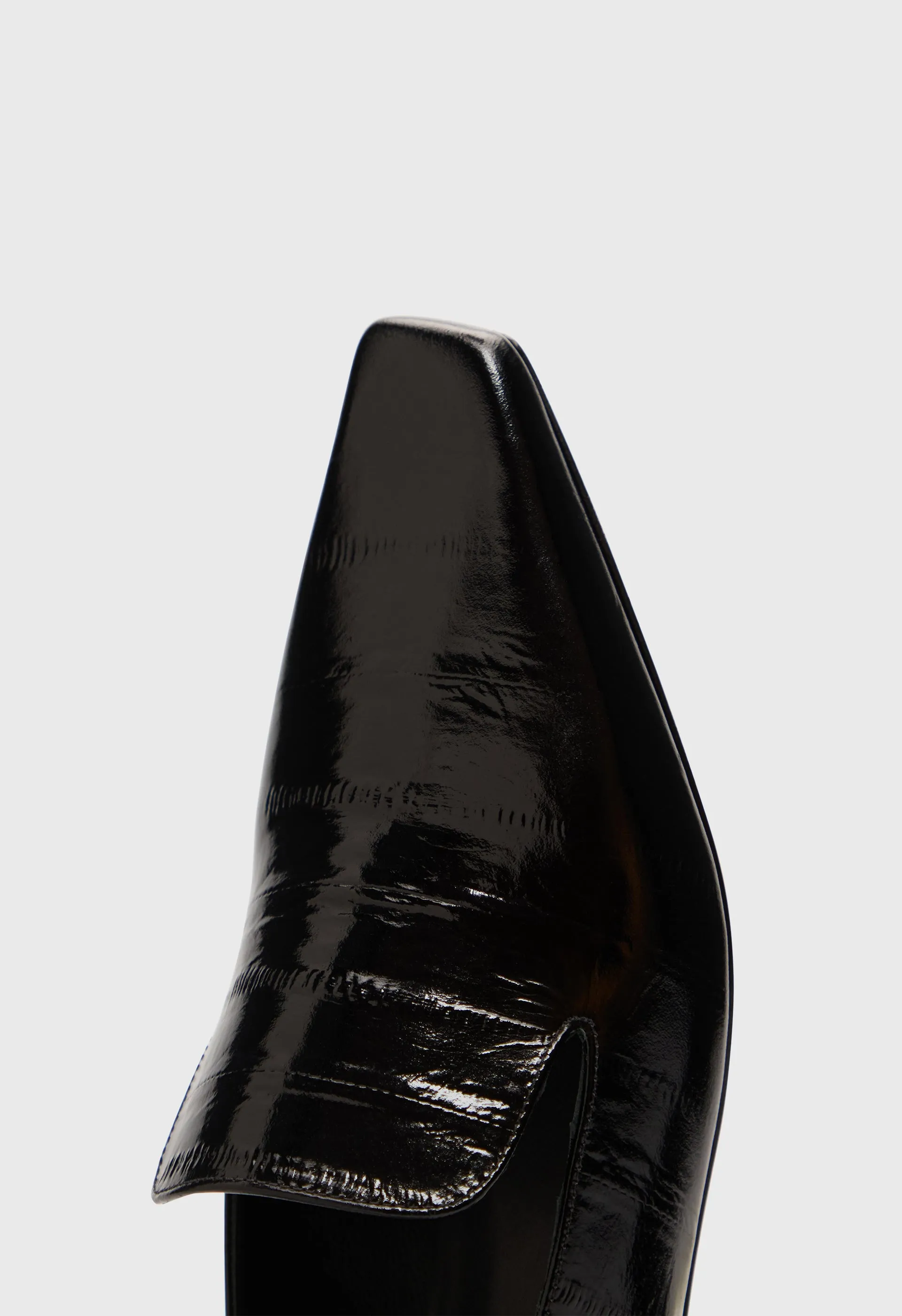 EMMET Eel-effect leather loafers sold by Loulou De Saison product image thumbnail 5