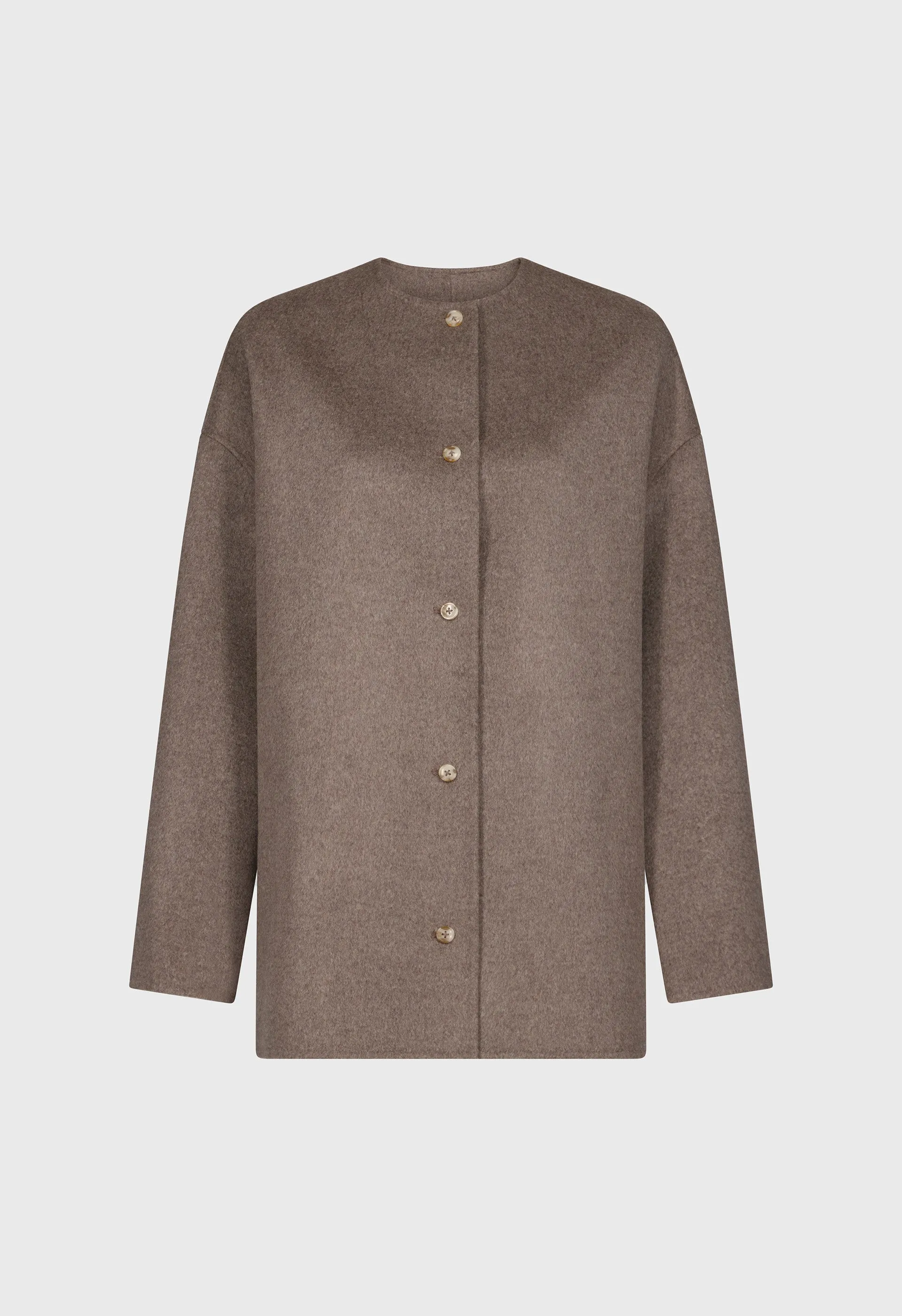 DUNNE Wool drap short coat sold by Loulou De Saison product image thumbnail 2