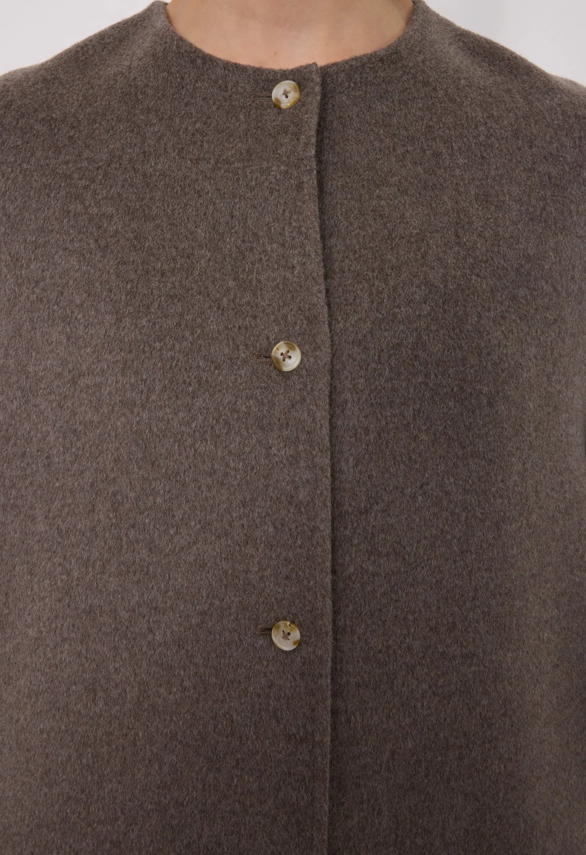 DUNNE Wool drap short coat sold by Loulou De Saison product image thumbnail 5