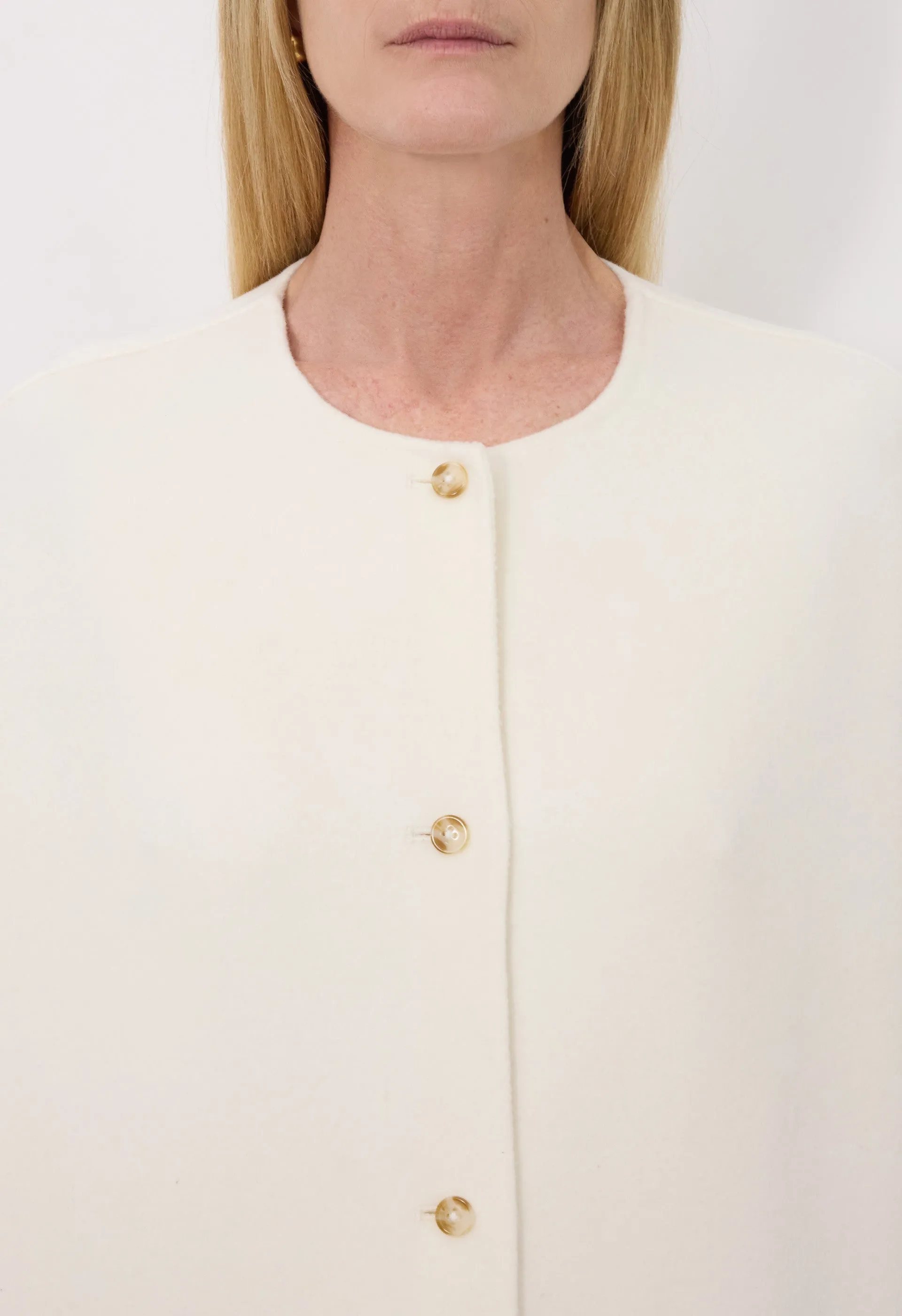 DUNNE Wool drap short coat sold by Loulou De Saison product image thumbnail 5