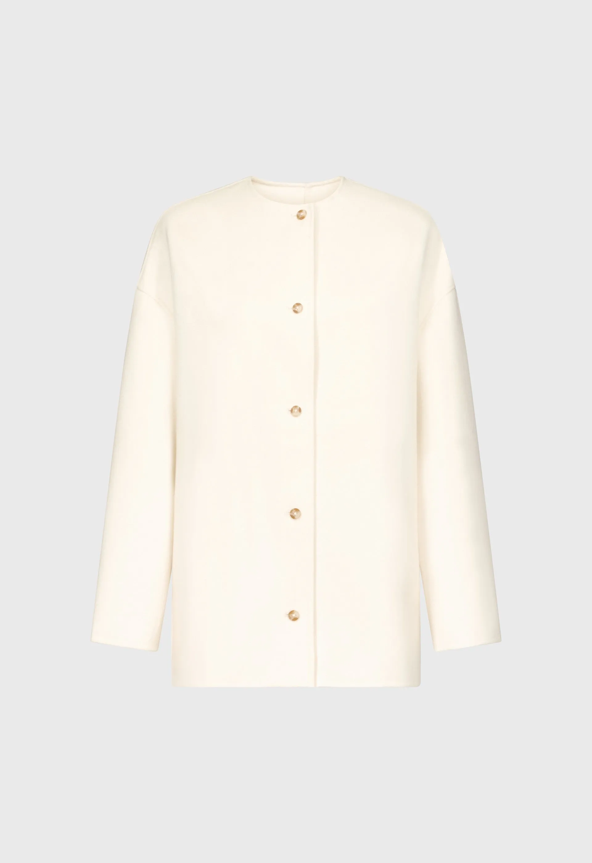 DUNNE Wool drap short coat sold by Loulou De Saison product image thumbnail 2