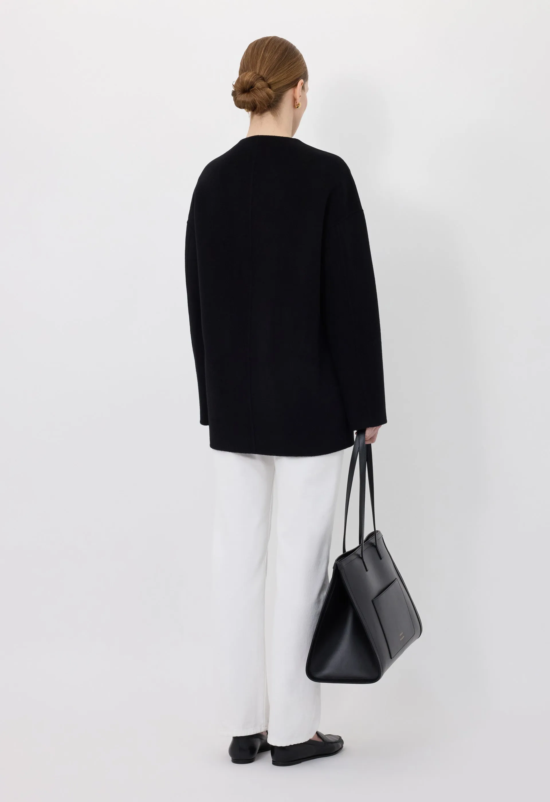 DUNNE Wool drap short coat sold by Loulou De Saison product image thumbnail 5