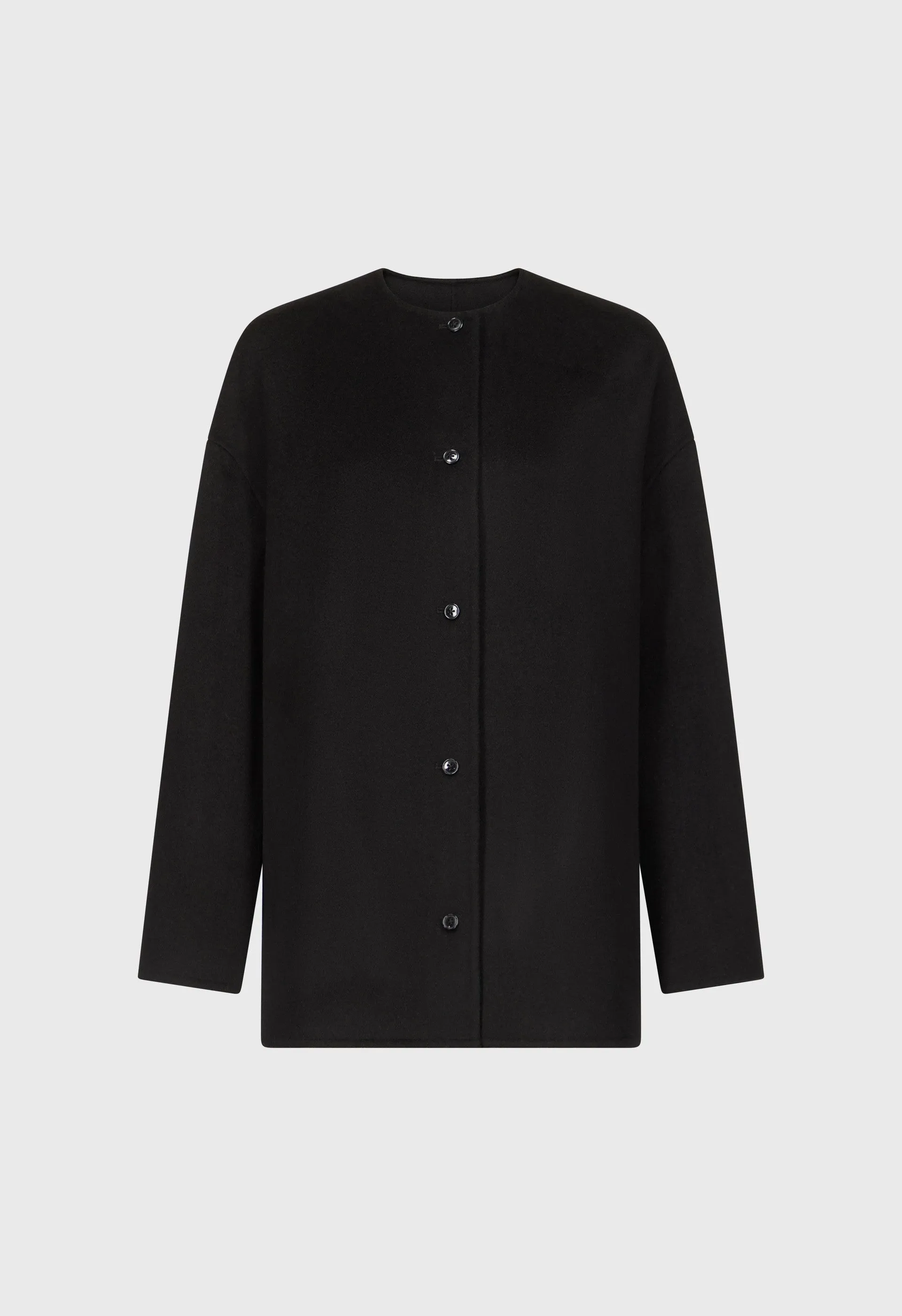 DUNNE Wool drap short coat sold by Loulou De Saison product image thumbnail 2