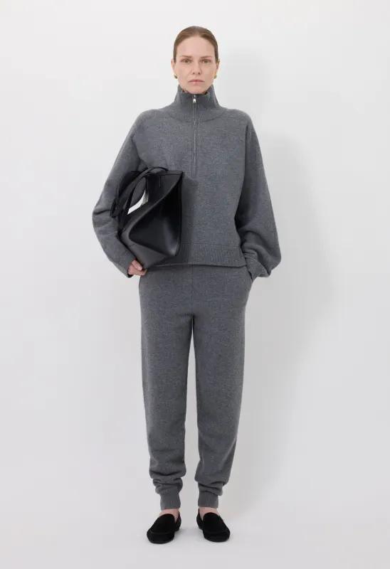 DRIES Cashmere zipped sweater made by Loulou De Saison