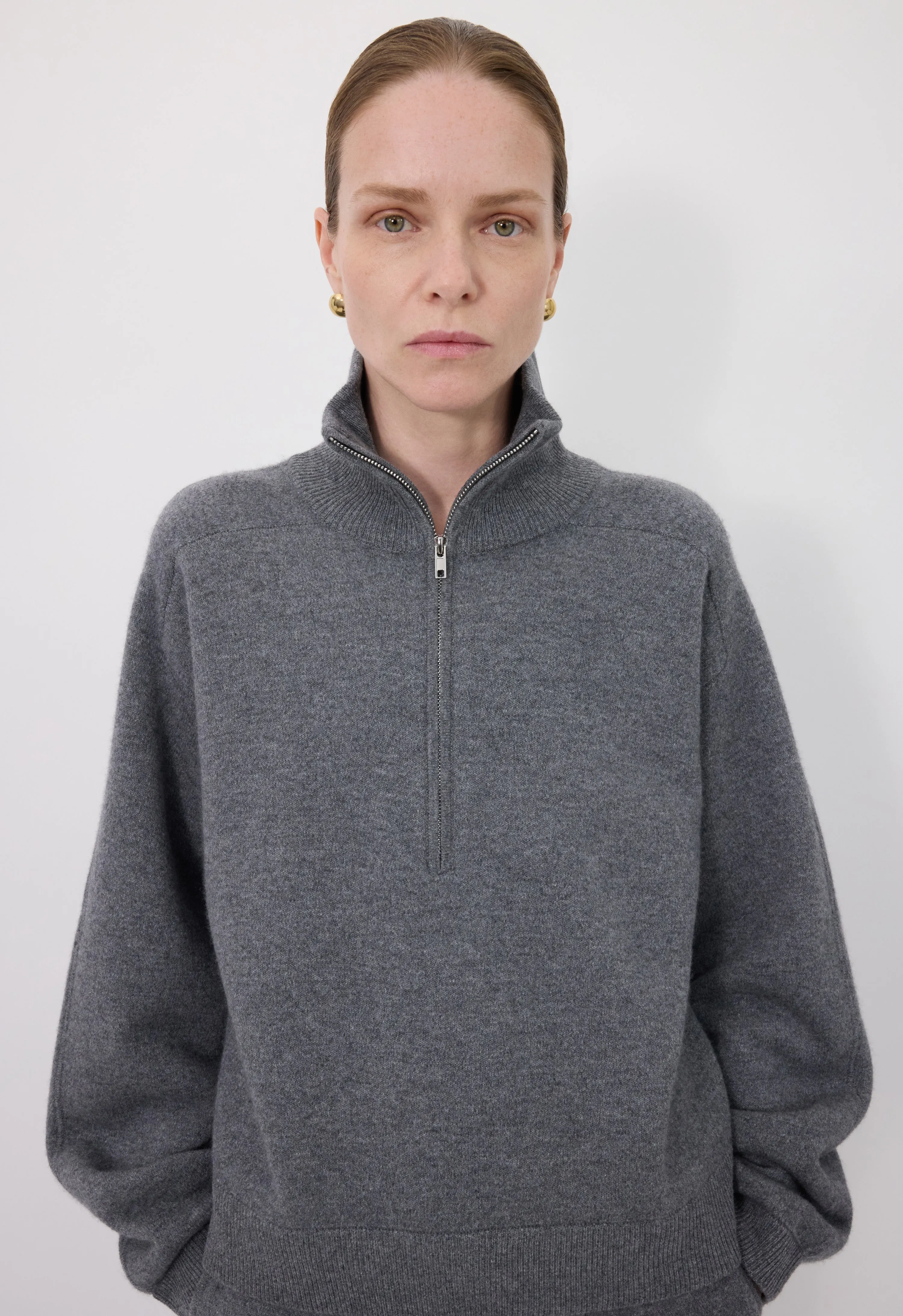 DRIES Cashmere zipped sweater sold by Loulou De Saison product image thumbnail 4