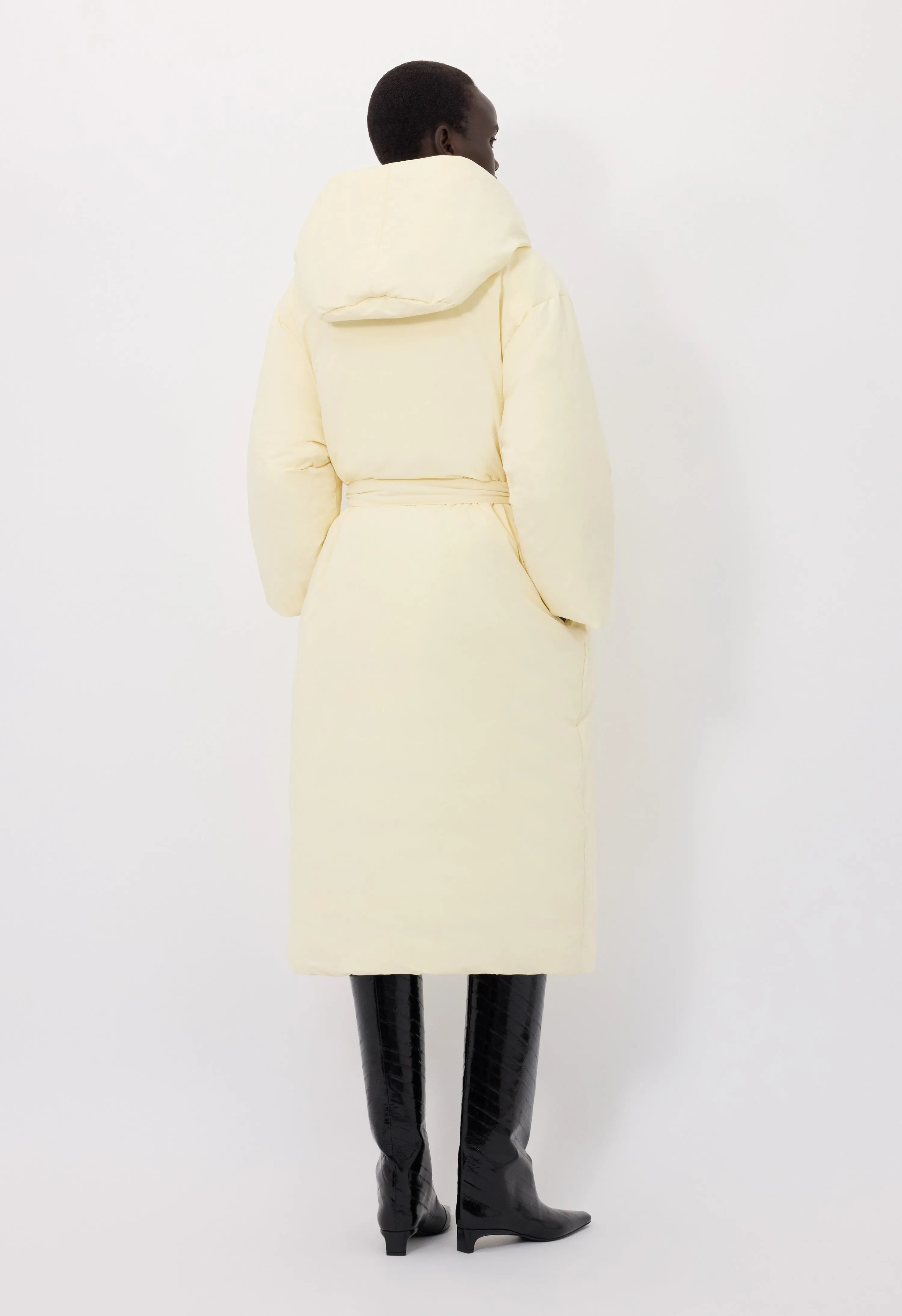 DORIS LDS Long quilted coat sold by Loulou De Saison product image thumbnail 5