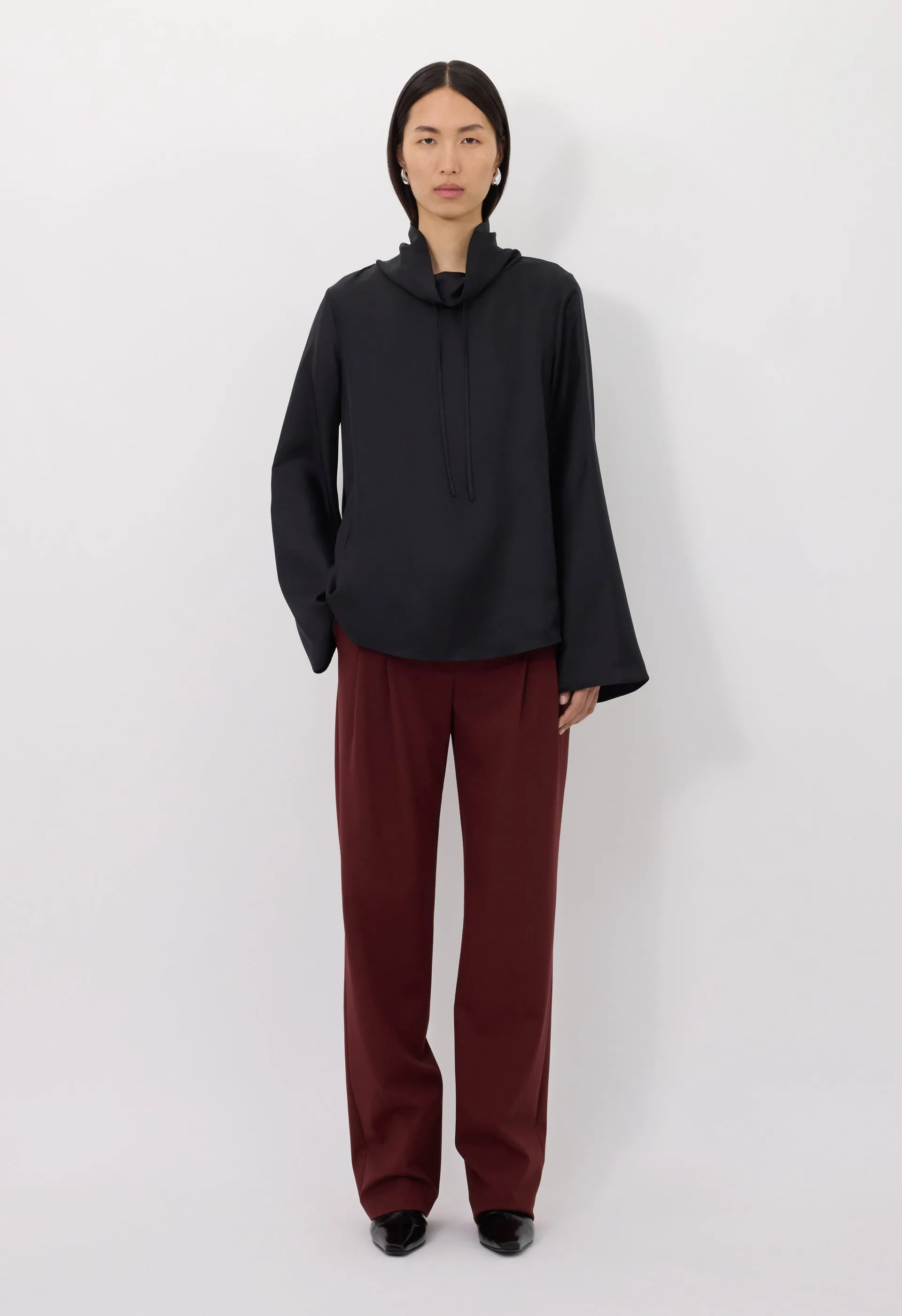 CYNA Silk top sold by Loulou De Saison