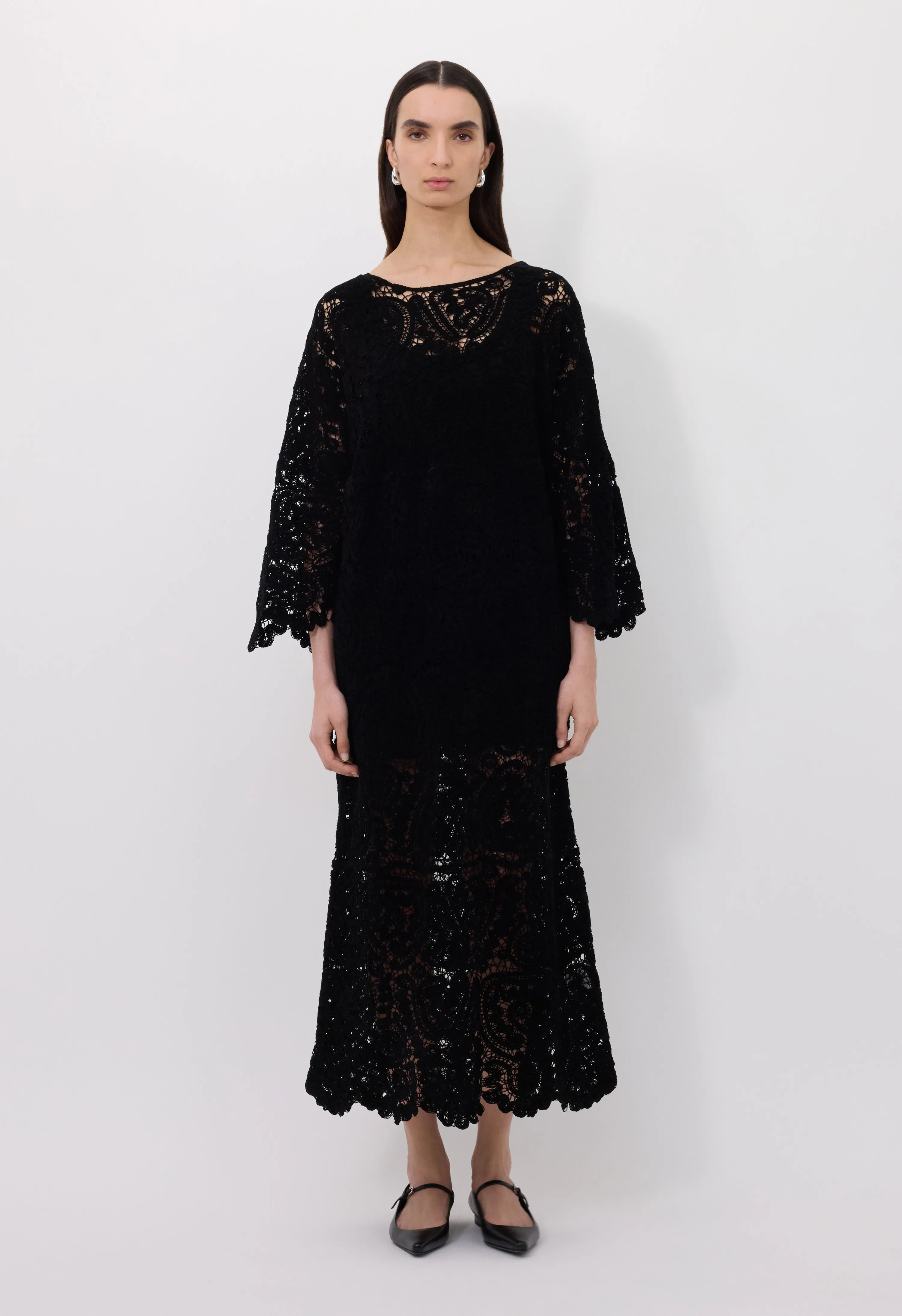 CIKO Velvet silk knit dress sold by Loulou De Saison