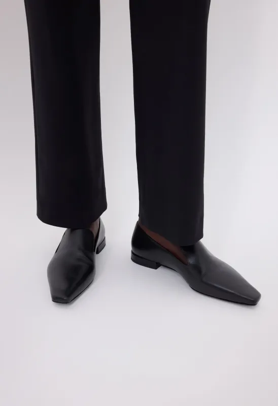 CAROLE LDS Leather loafers sold by Loulou De Saison