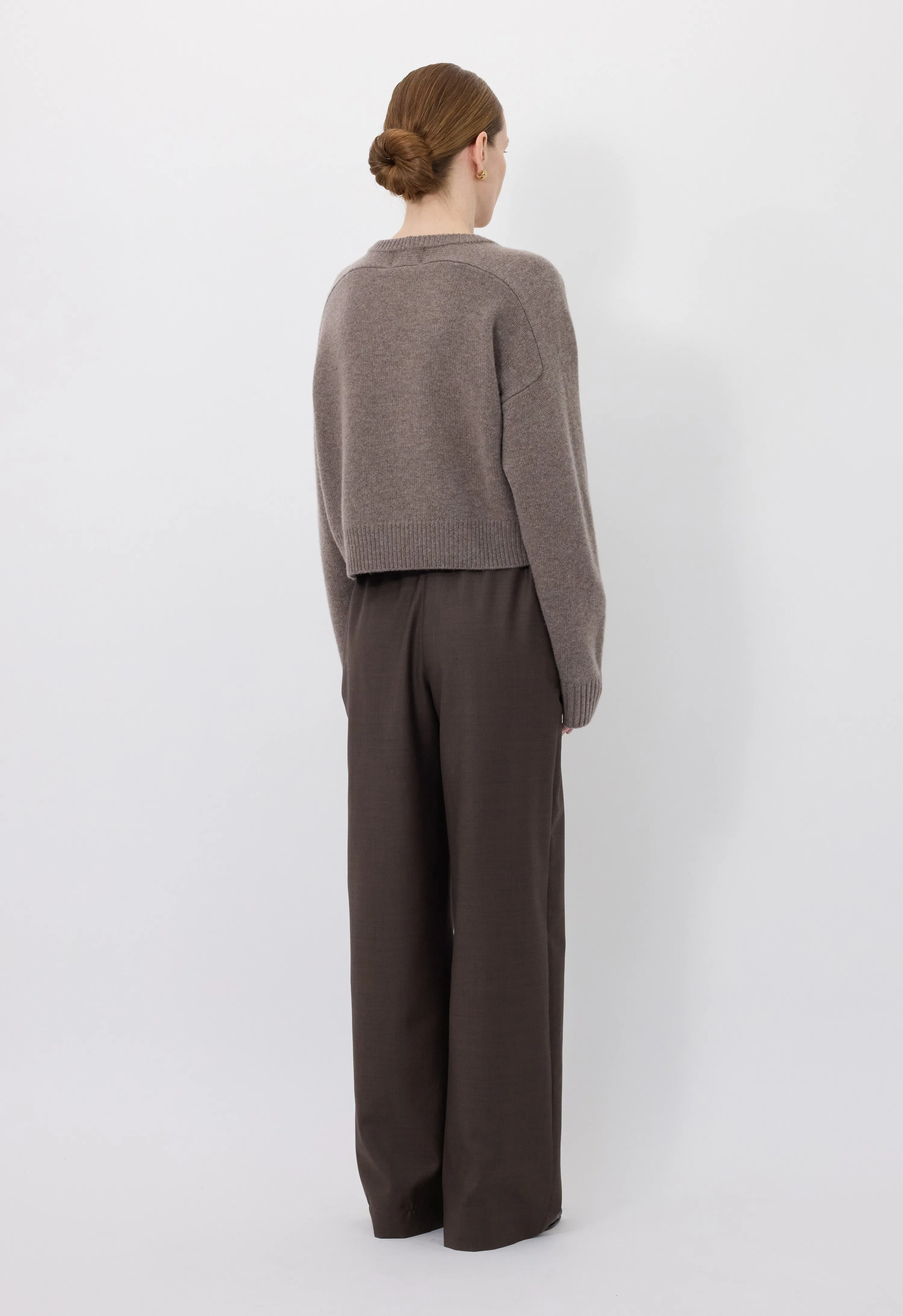 BRUZZI LDS Boxy cashmere sweater sold by Loulou De Saison product image thumbnail 5