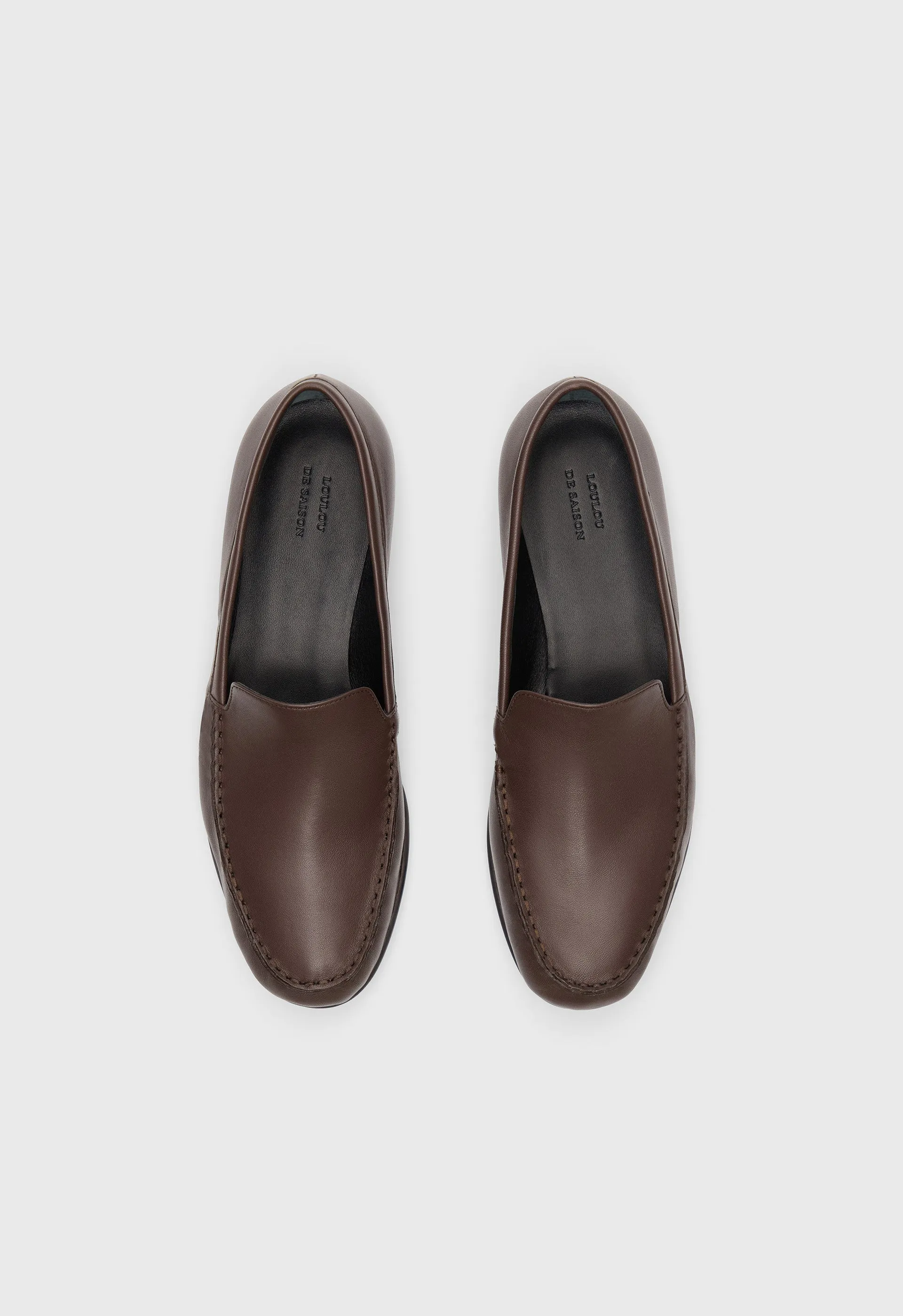 BOROS Nappa leather loafers sold by Loulou De Saison product image thumbnail 4