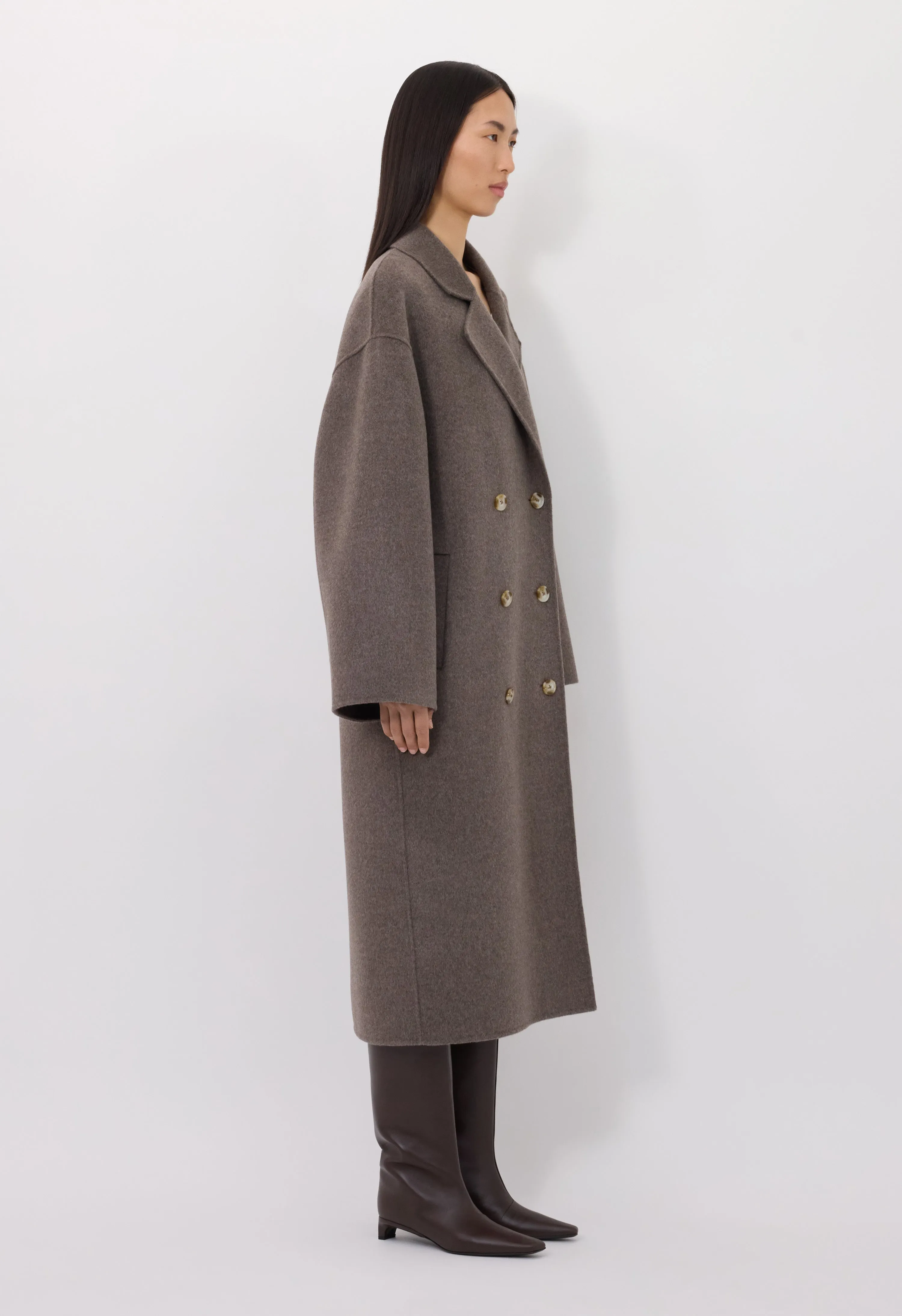 BORNEO LDS Wool drap coat sold by Loulou De Saison product image thumbnail 3