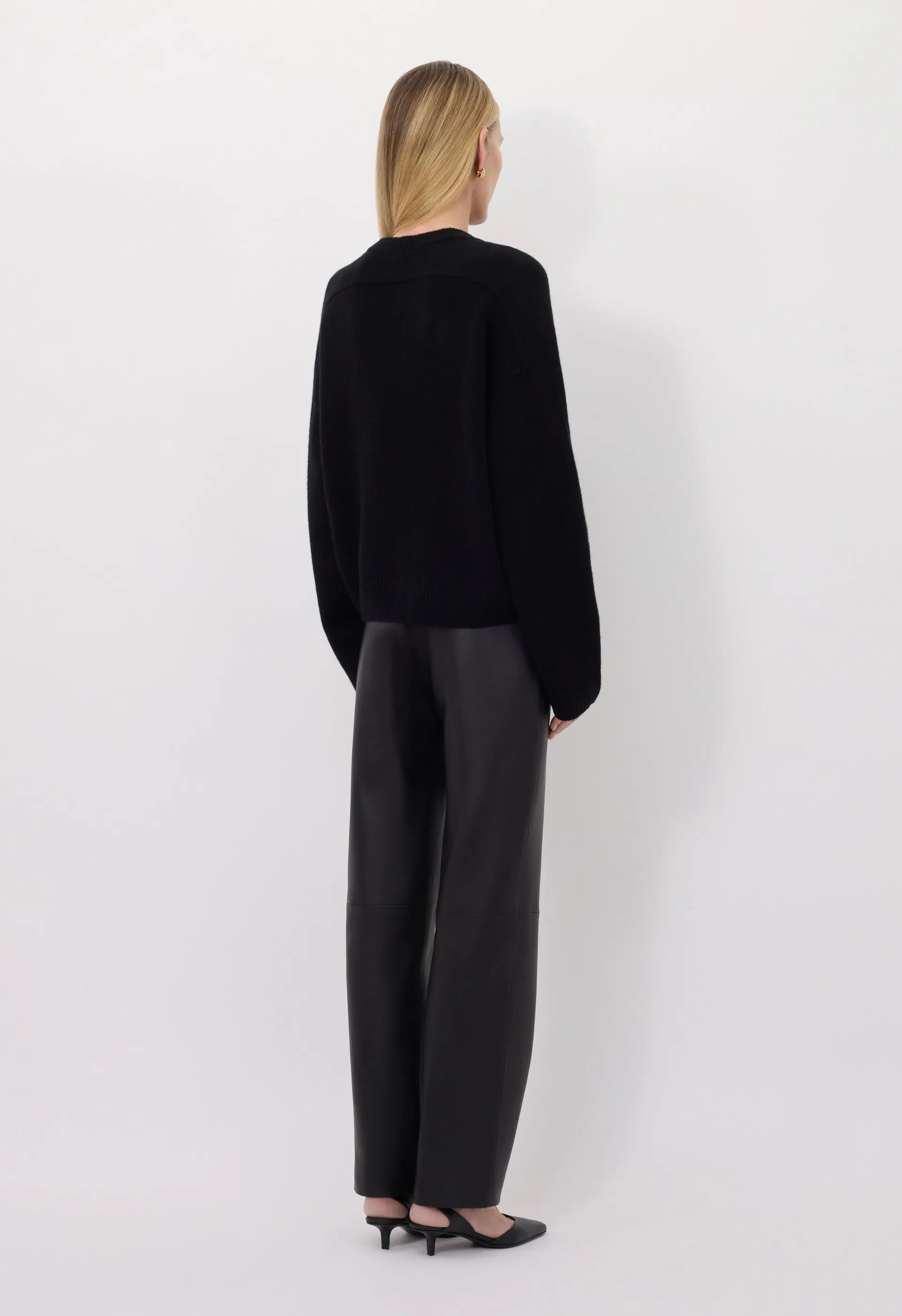 BILL Metal ornament cashmere sweater sold by Loulou De Saison product image thumbnail 5