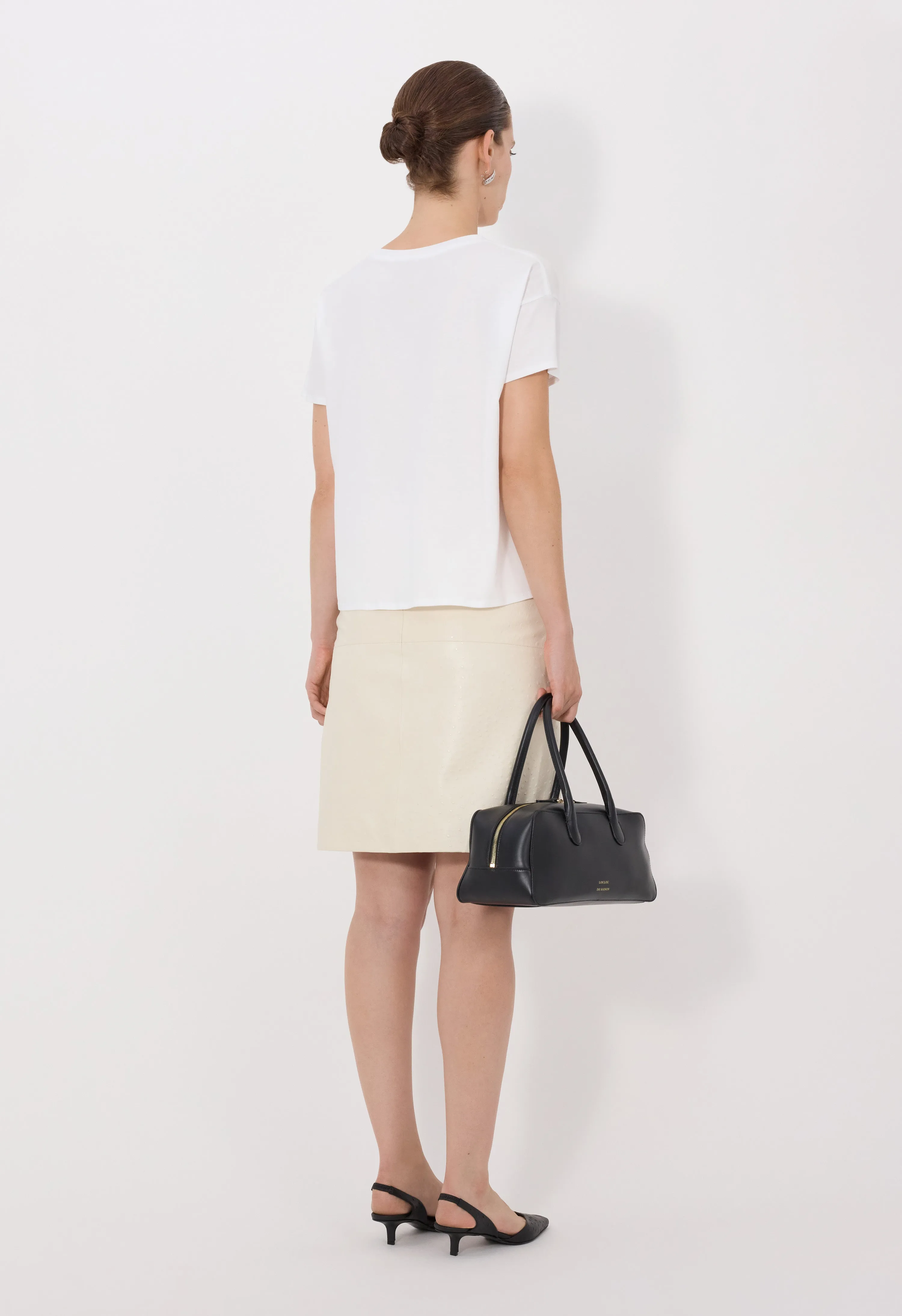 BASILUZZO LDS Boxy fit T-shirt sold by Loulou De Saison product image thumbnail 5