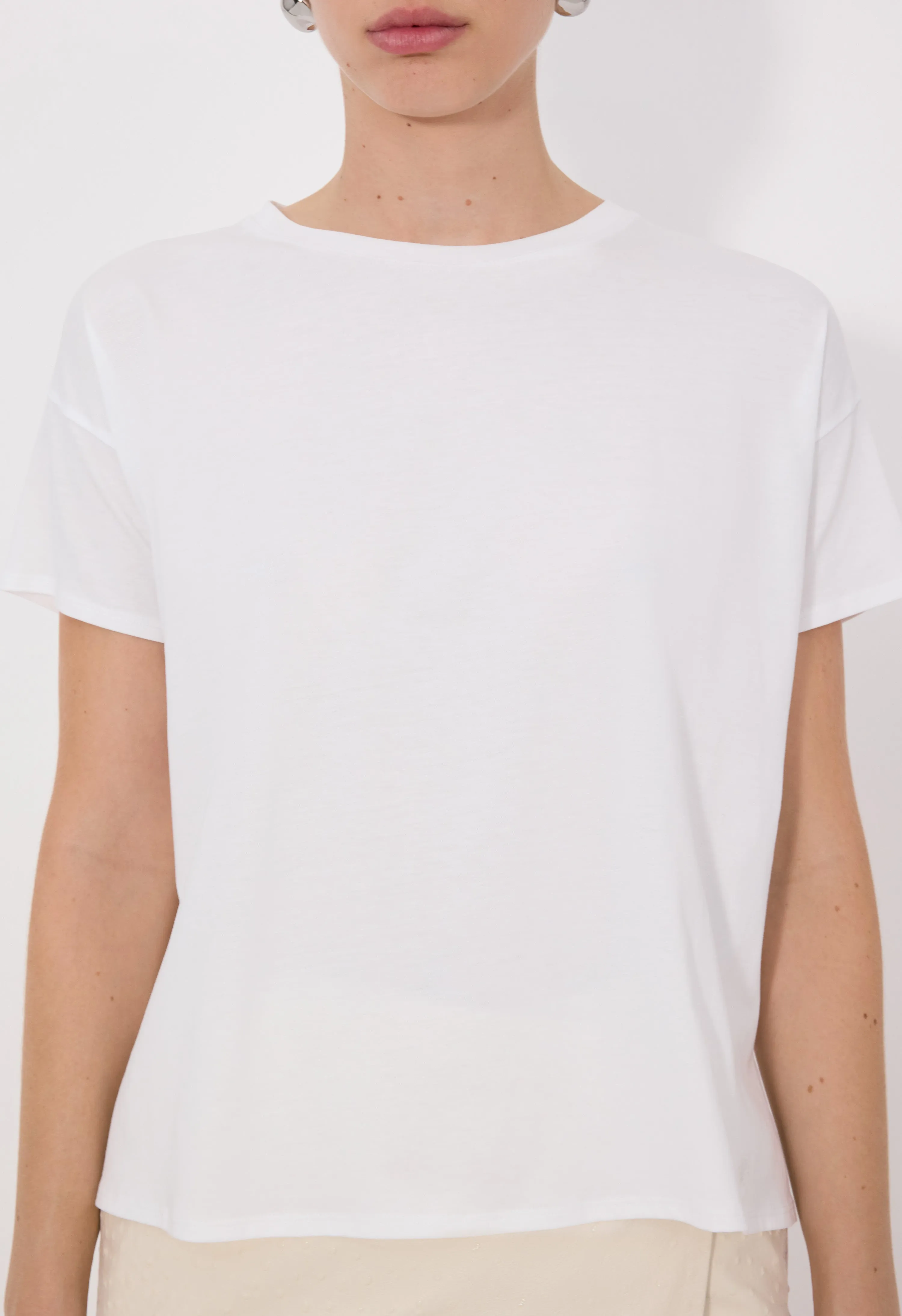 BASILUZZO LDS Boxy fit T-shirt sold by Loulou De Saison product image thumbnail 4