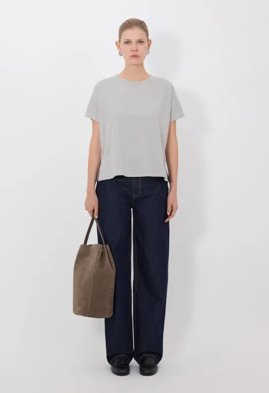 BASILUZZO LDS Boxy fit T-shirt sold by Loulou De Saison