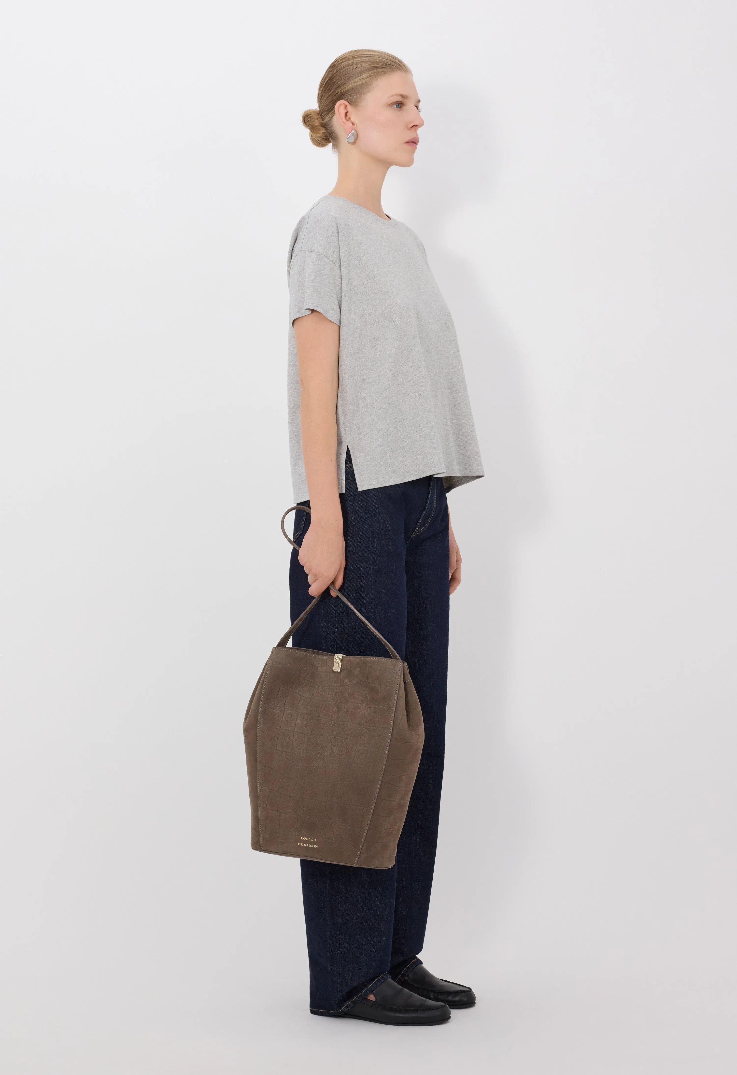 BASILUZZO LDS Boxy fit T-shirt sold by Loulou De Saison product image thumbnail 3