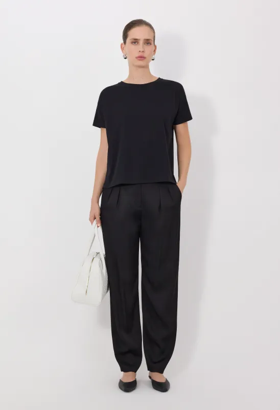 BASILUZZO LDS Boxy fit T-shirt sold by Loulou De Saison