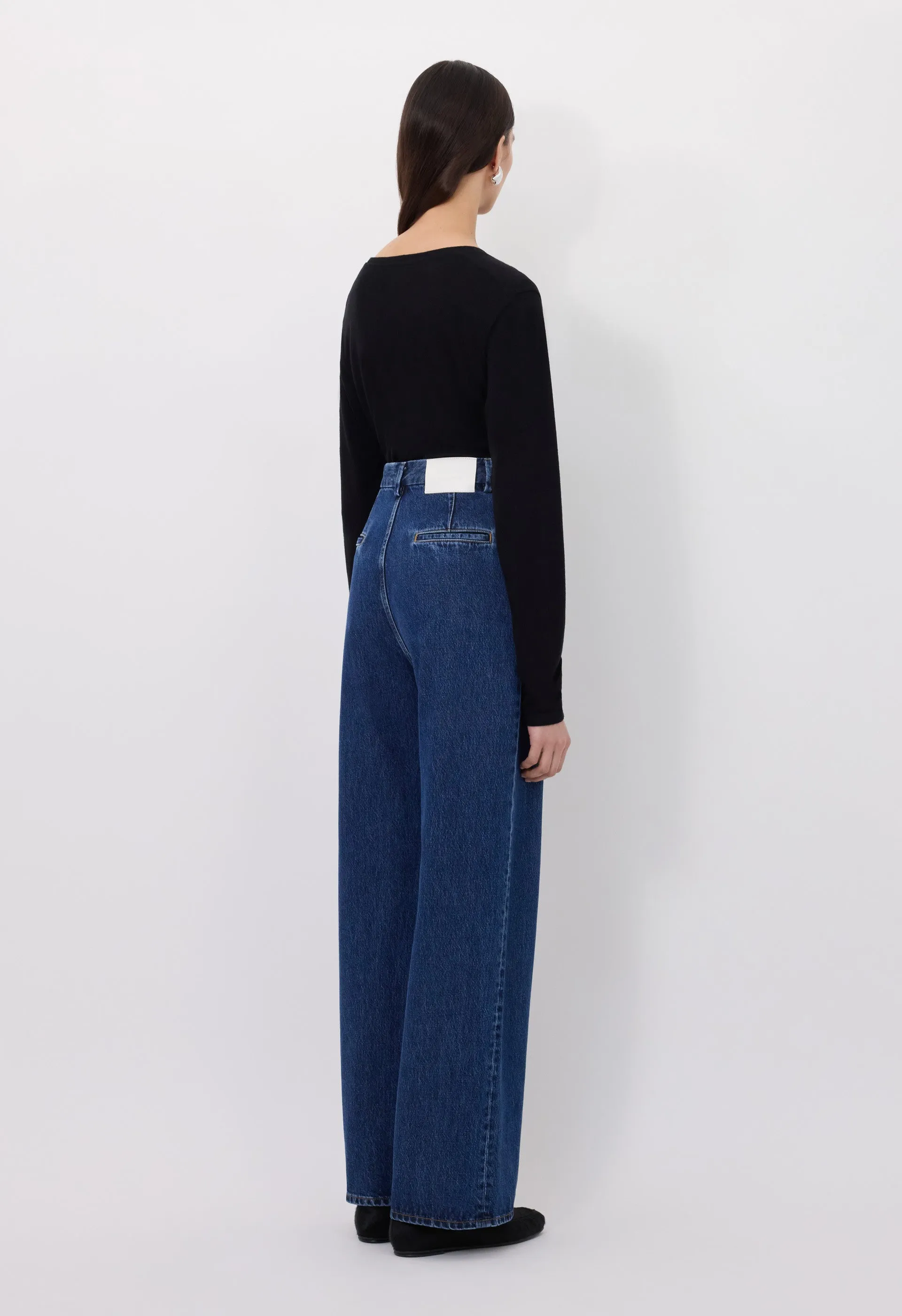 ATTU LDS Pleated jeans sold by Loulou De Saison product image thumbnail 5