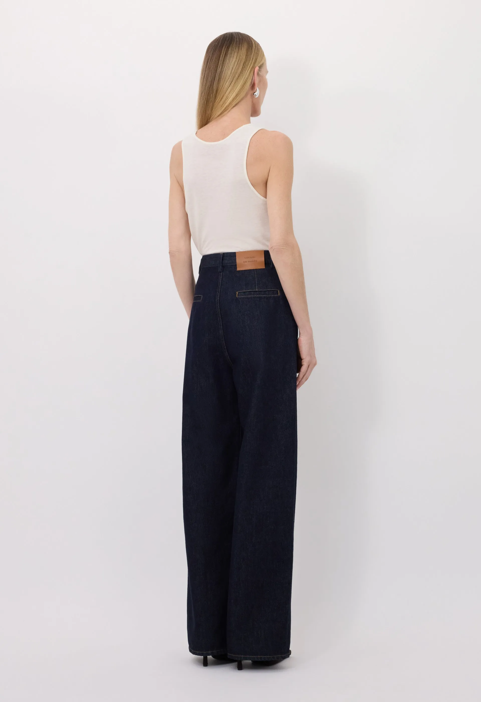 ATTU LDS Pleated jeans sold by Loulou De Saison product image thumbnail 5