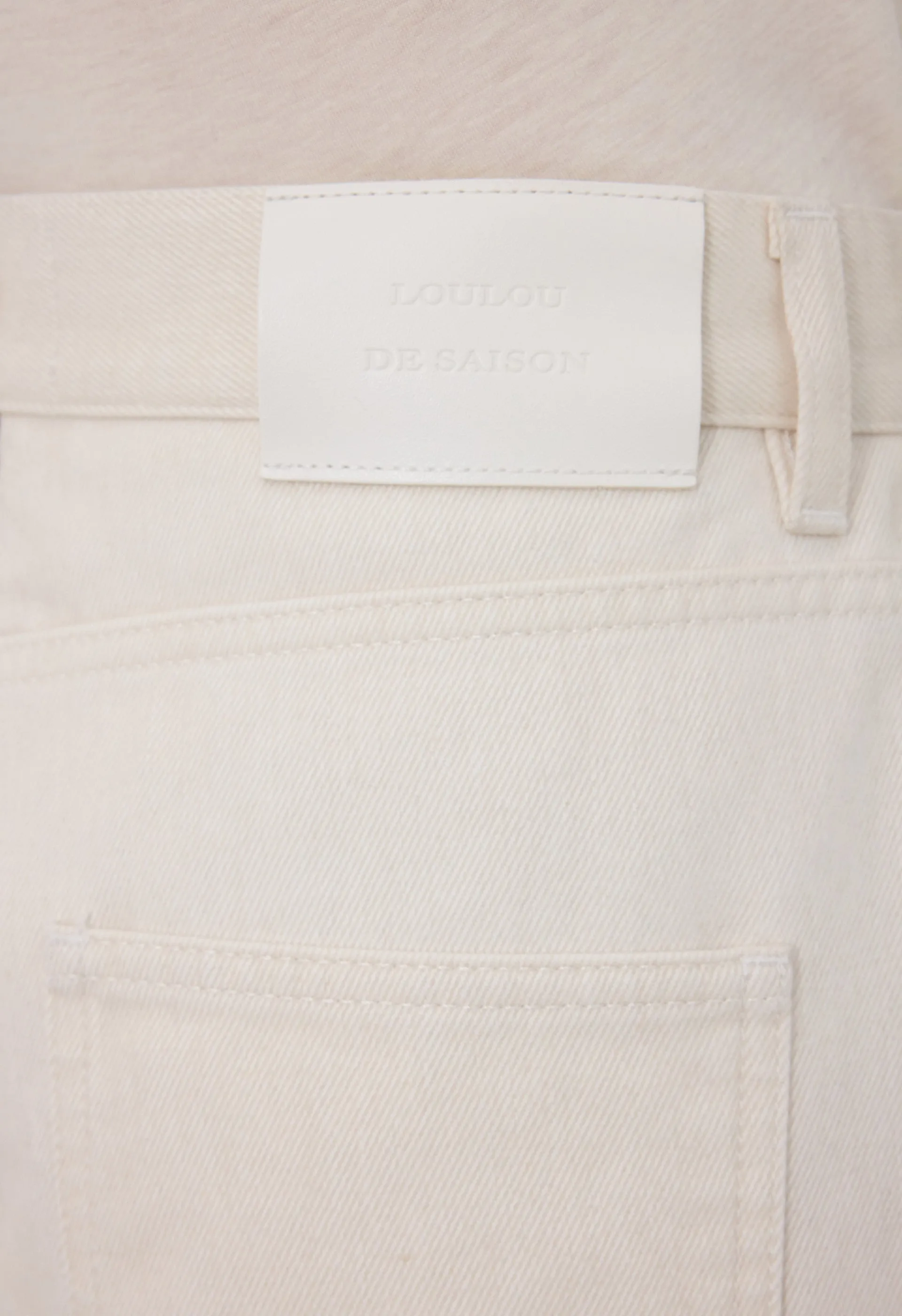 ASMAR Velvet denim jeans sold by Loulou De Saison product image thumbnail 4