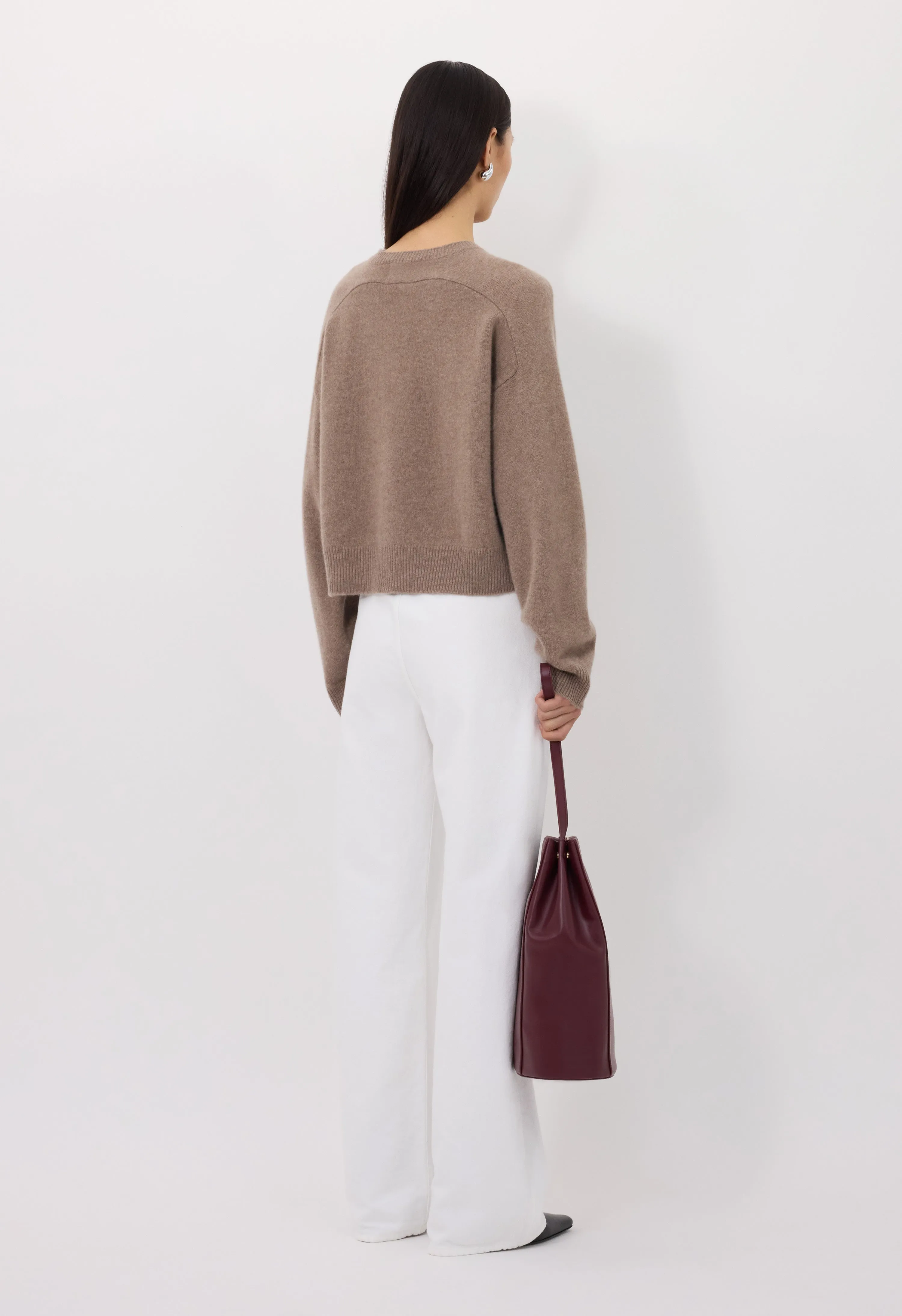 ANZOR LDS Cashmere V neck sweater sold by Loulou De Saison product image thumbnail 5