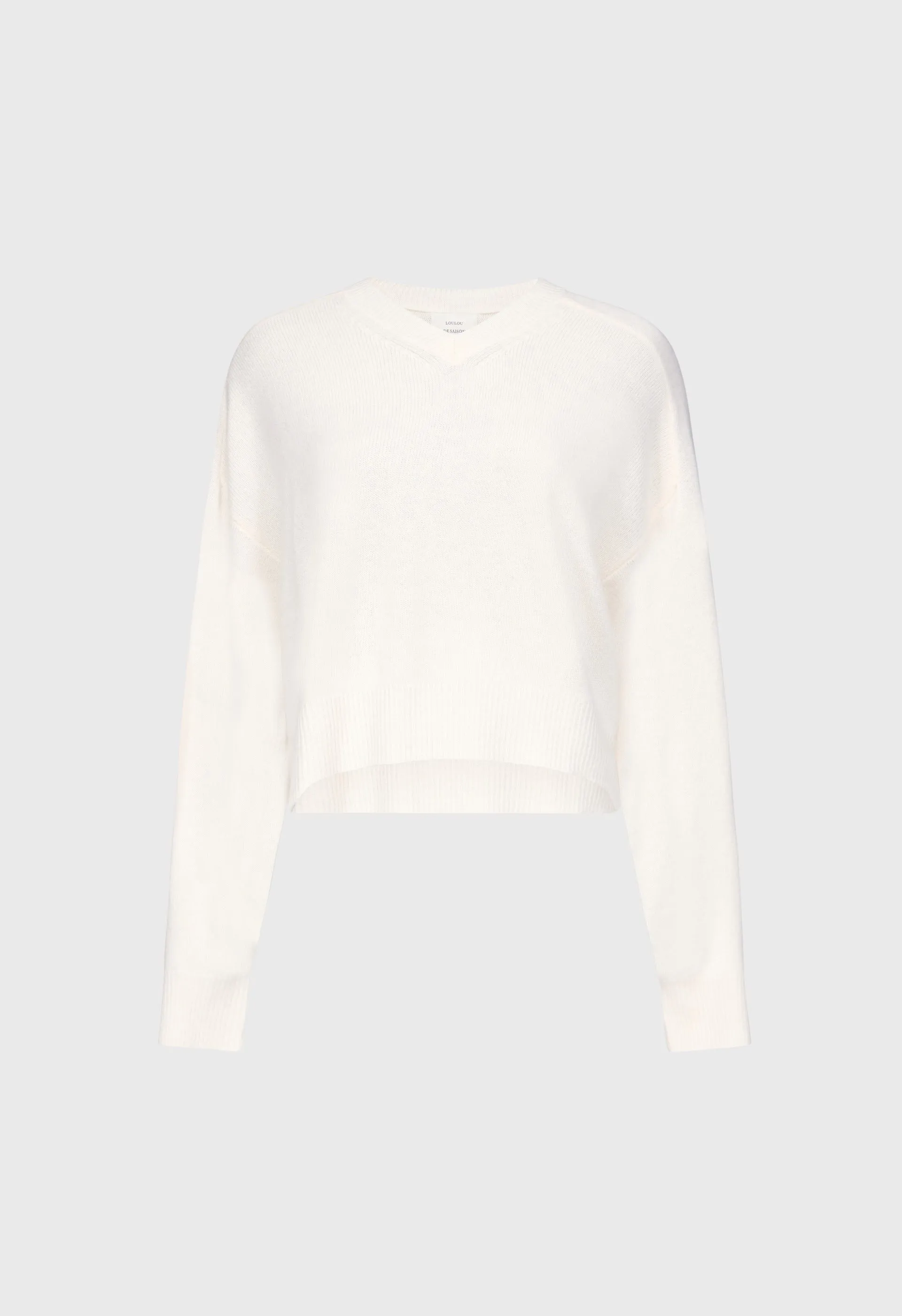 ANZOR LDS Cashmere V neck sweater sold by Loulou De Saison product image thumbnail 2