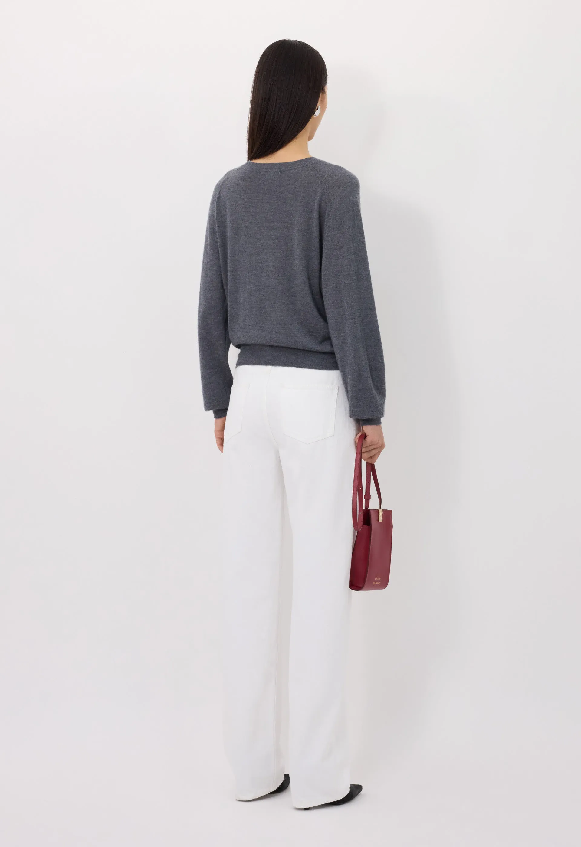 ANGUS Cashmere crew neck sweater sold by Loulou De Saison product image thumbnail 5