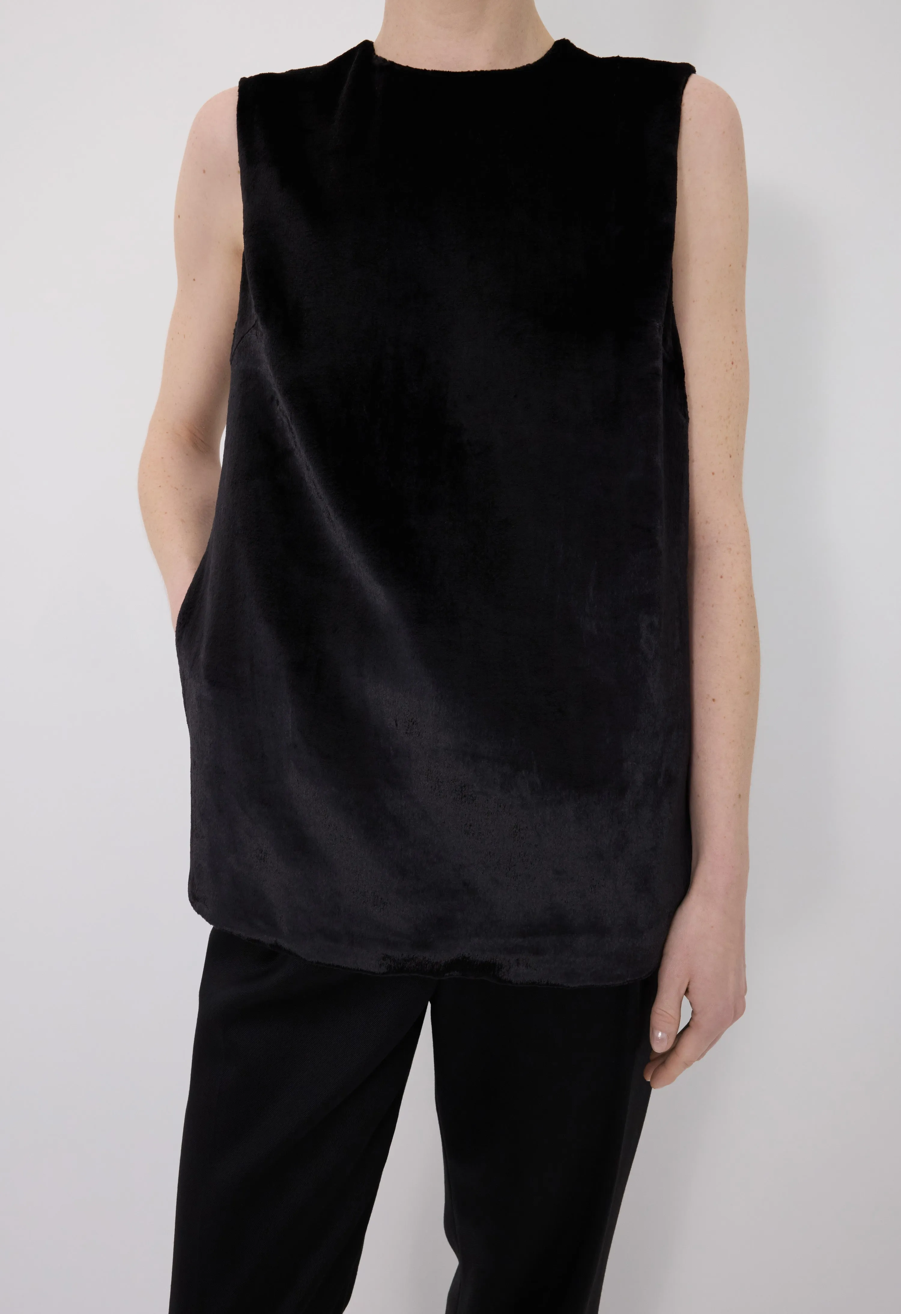 ANDO Silk velvet top sold by Loulou De Saison product image thumbnail 4