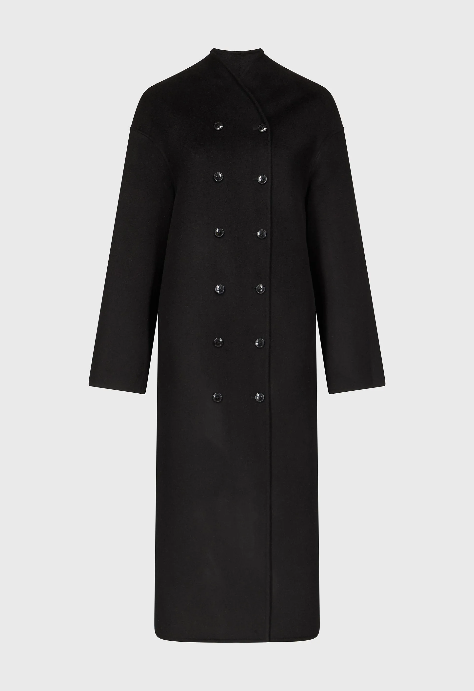 AMORY Cashmere drap long coat sold by Loulou De Saison product image thumbnail 2