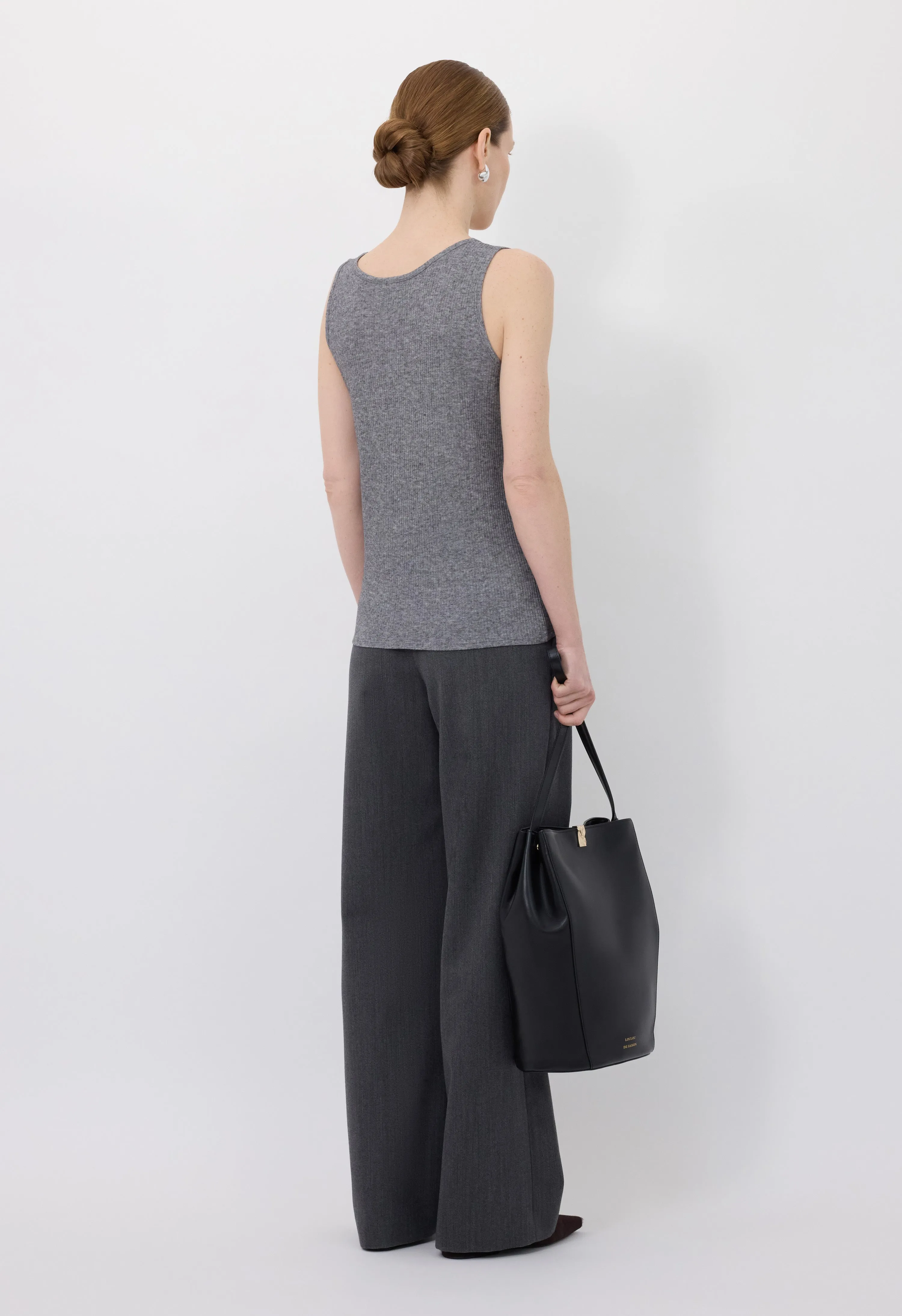 ALICUDI LDS Rib jersey tank top sold by Loulou De Saison product image thumbnail 5