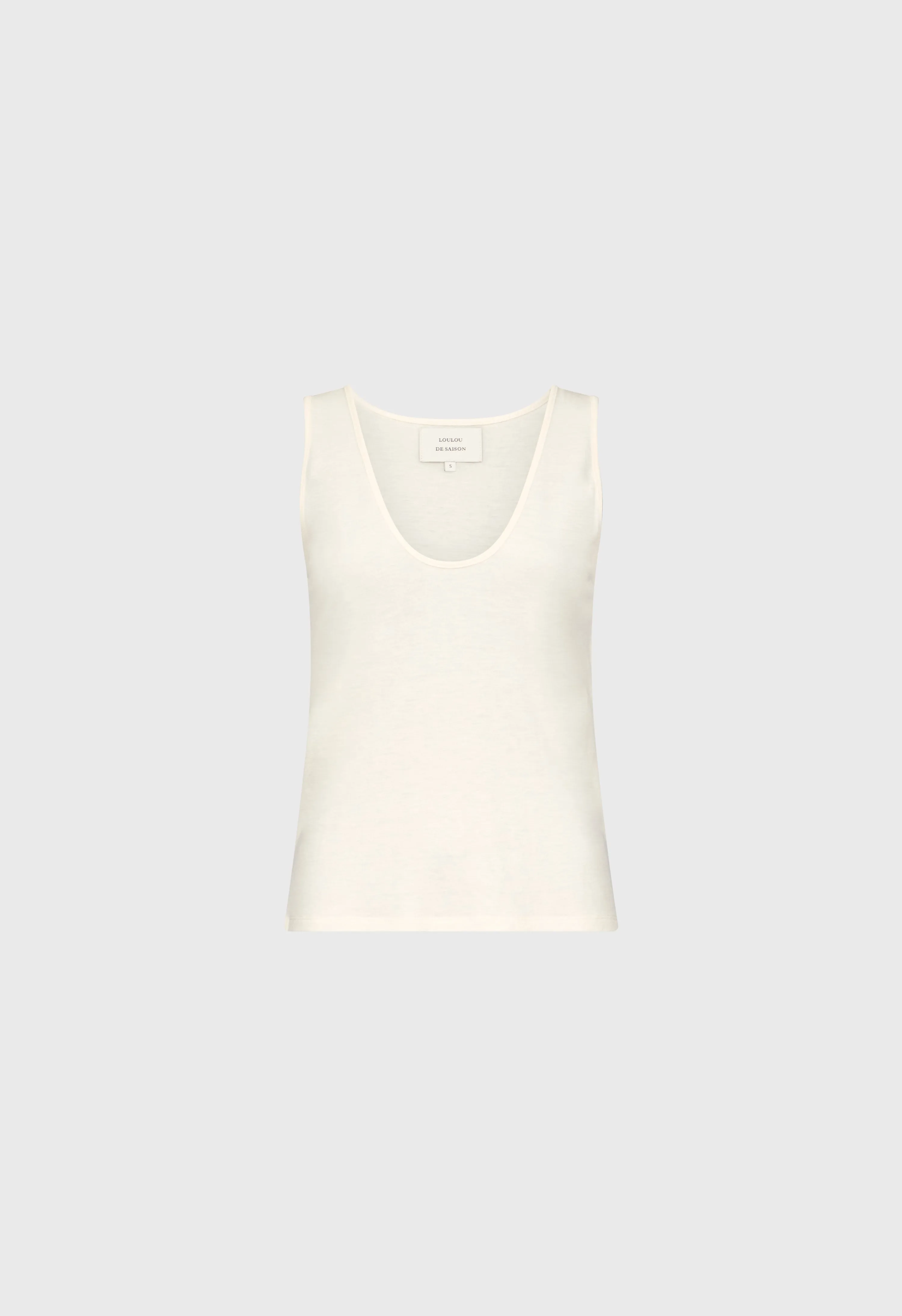 ALBIA LDS U neck tank top sold by Loulou De Saison product image thumbnail 2