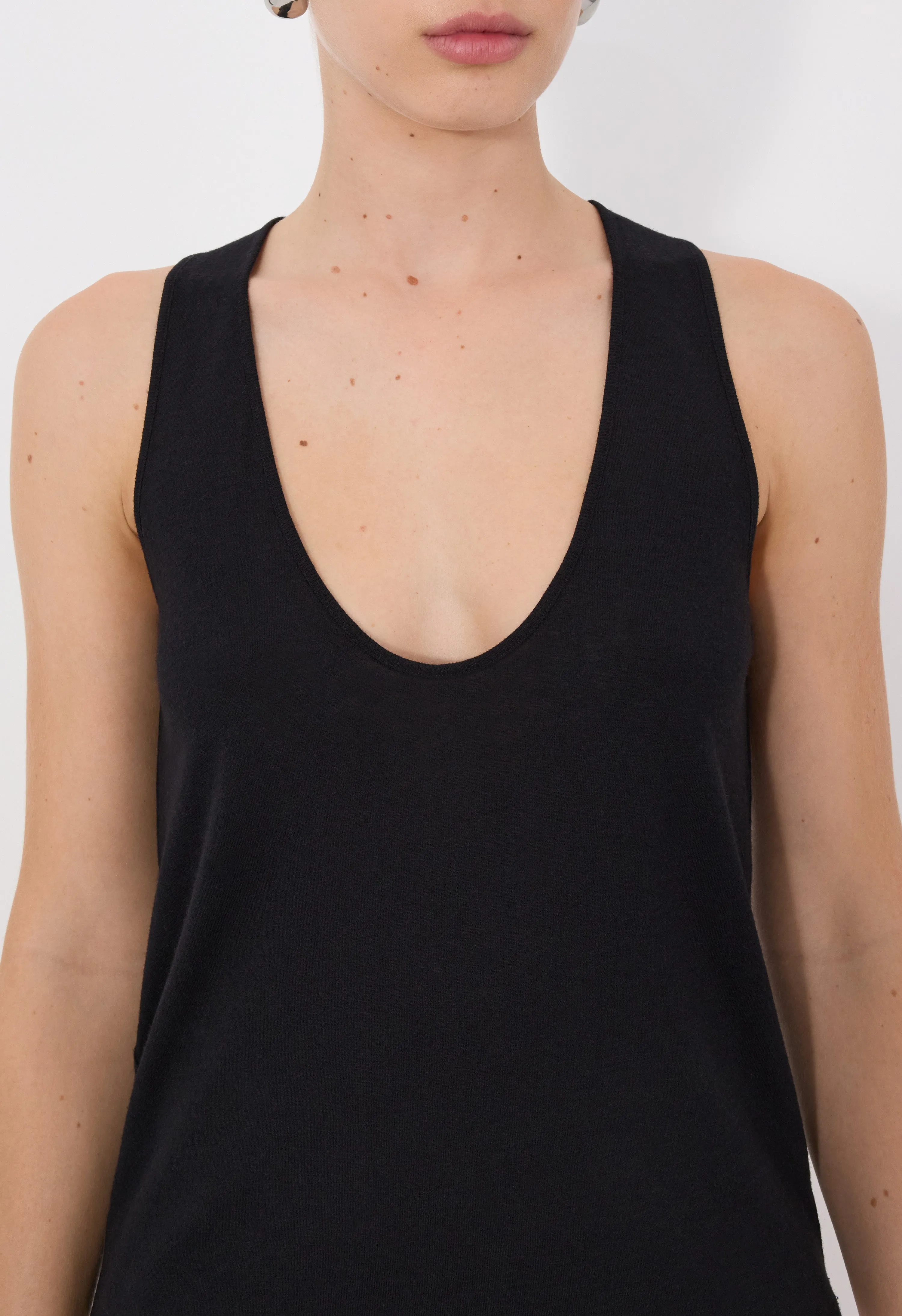 ALBIA LDS U neck tank top sold by Loulou De Saison product image thumbnail 4