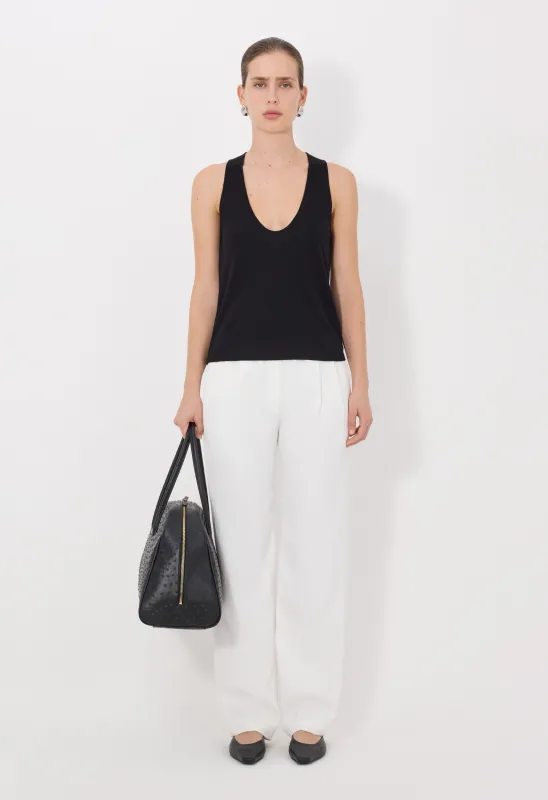 ALBIA LDS U neck tank top made by Loulou De Saison