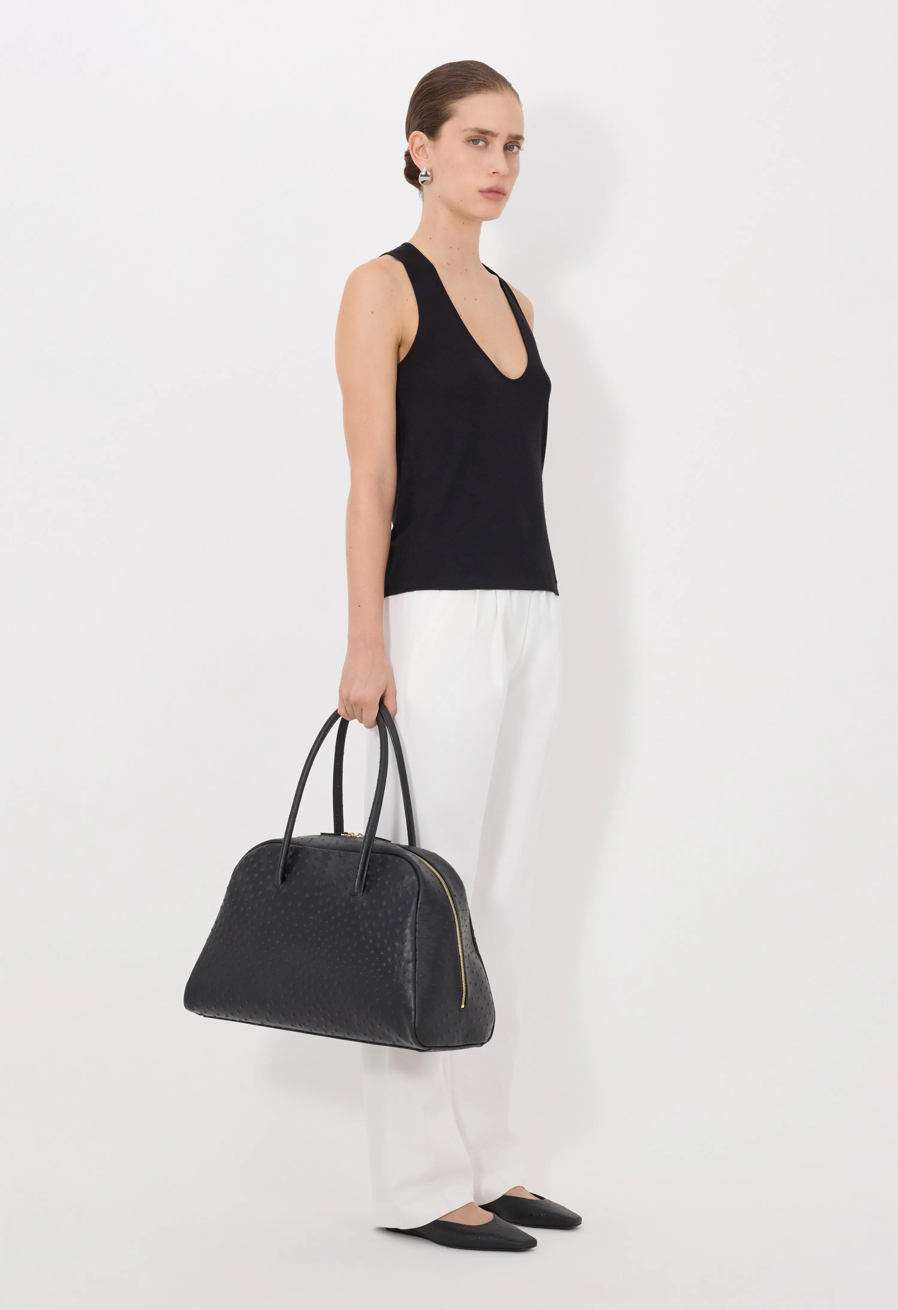 ALBIA LDS U neck tank top sold by Loulou De Saison product image thumbnail 3