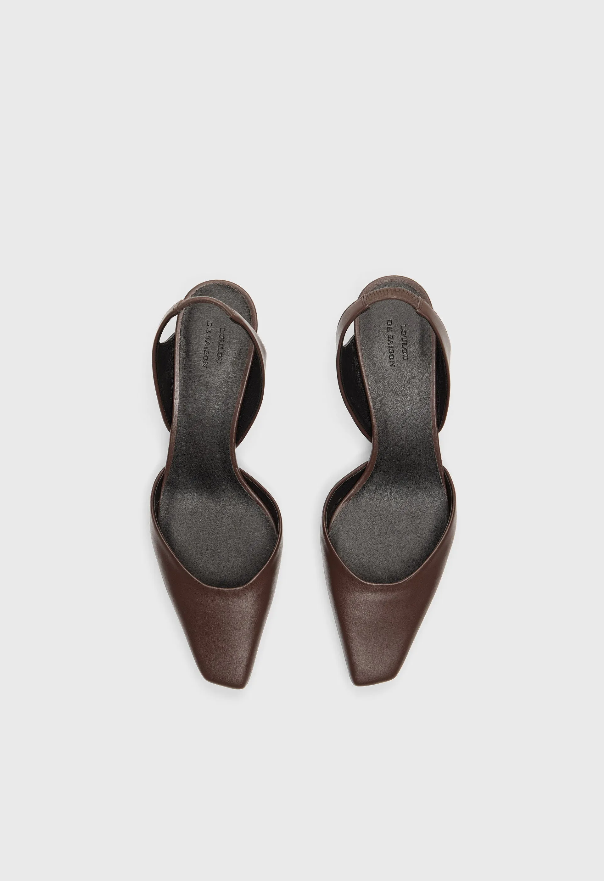 AKILA LDS Leather slingback shoes sold by Loulou De Saison product image thumbnail 5