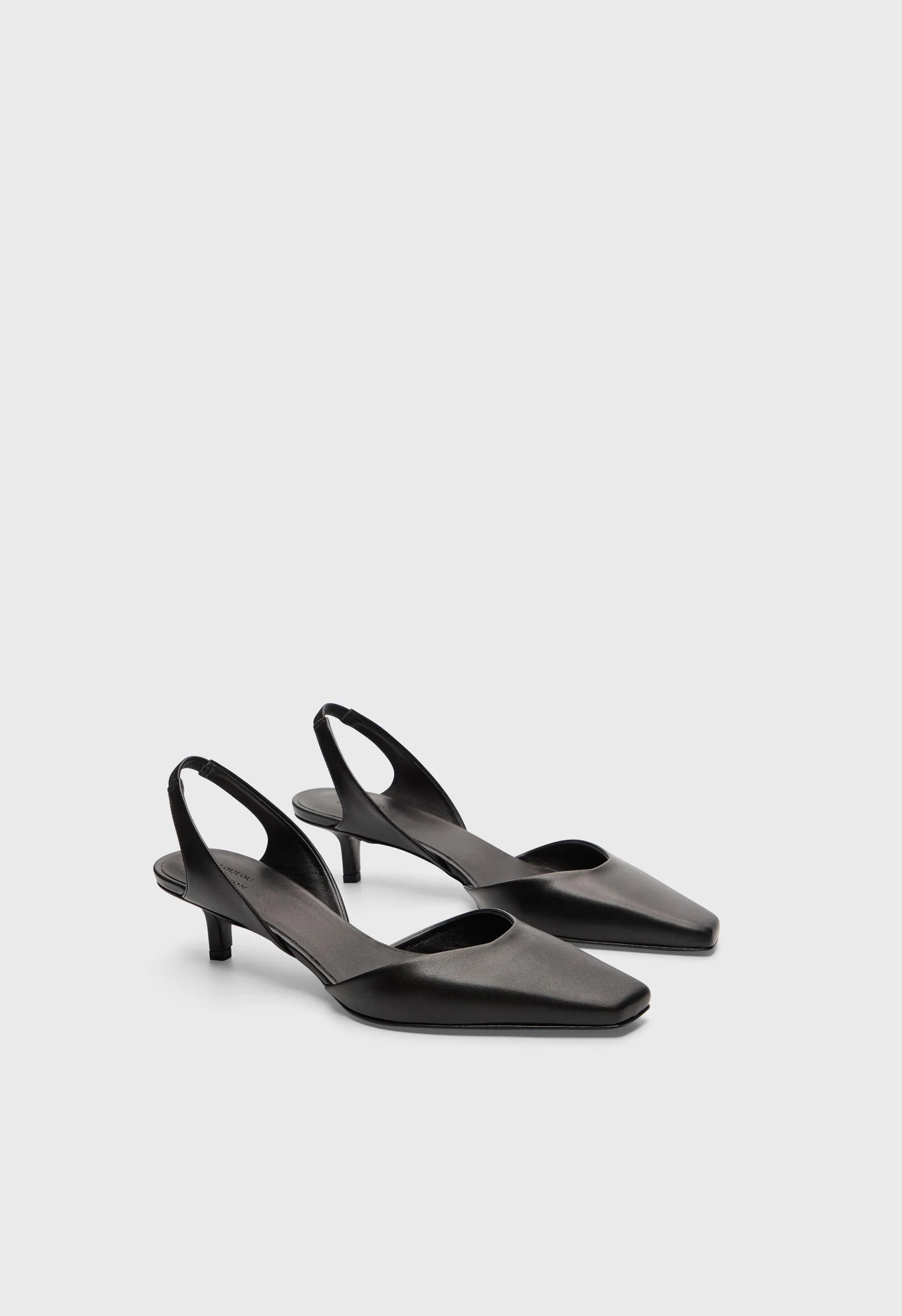 AKILA LDS Leather slingback shoes sold by Loulou De Saison