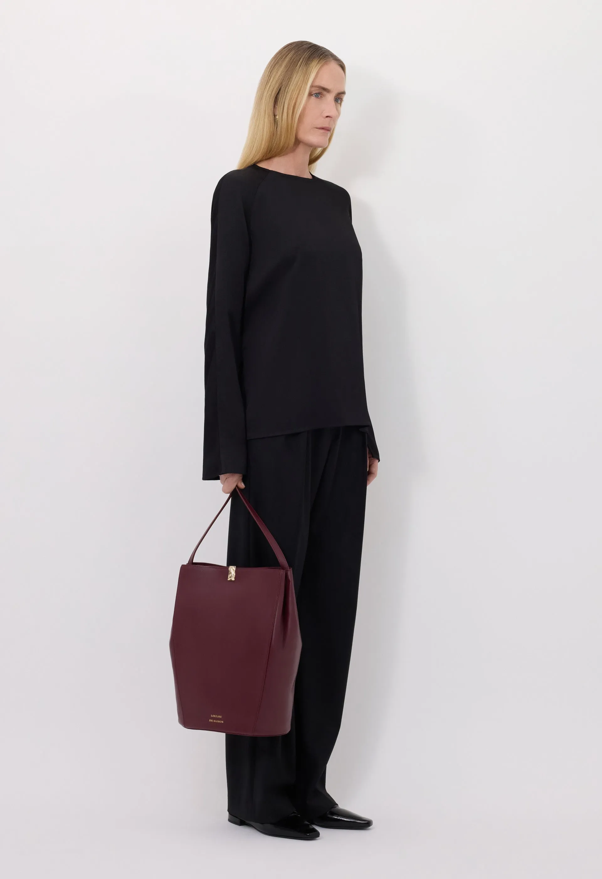 AIZA Viscose blend top sold by Loulou De Saison product image thumbnail 3