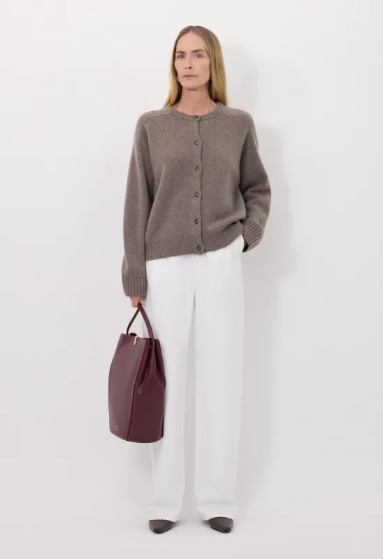 AIDAR LDS Cashmere blend cardigan sold by Loulou De Saison