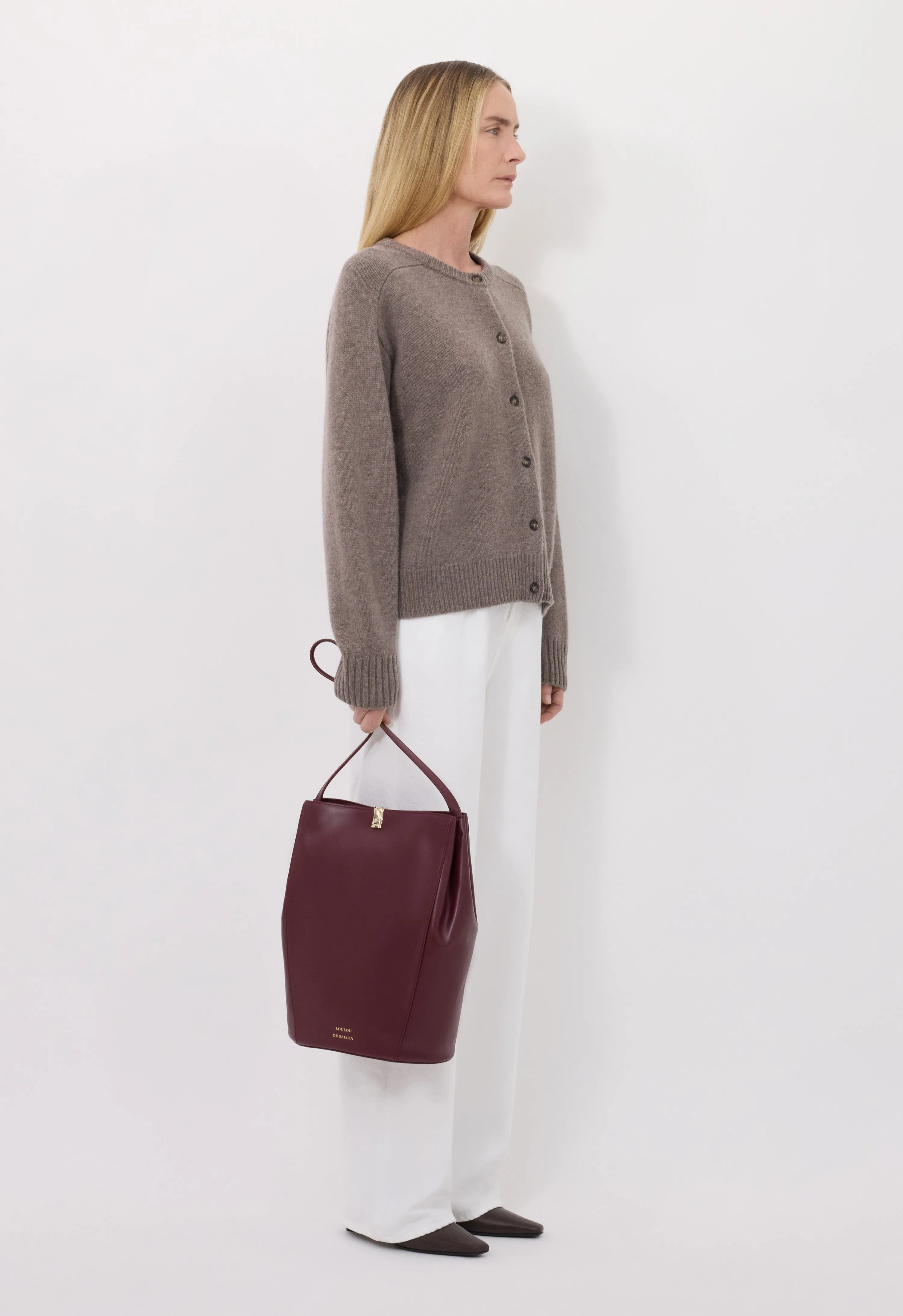 AIDAR LDS Cashmere blend cardigan sold by Loulou De Saison product image thumbnail 3